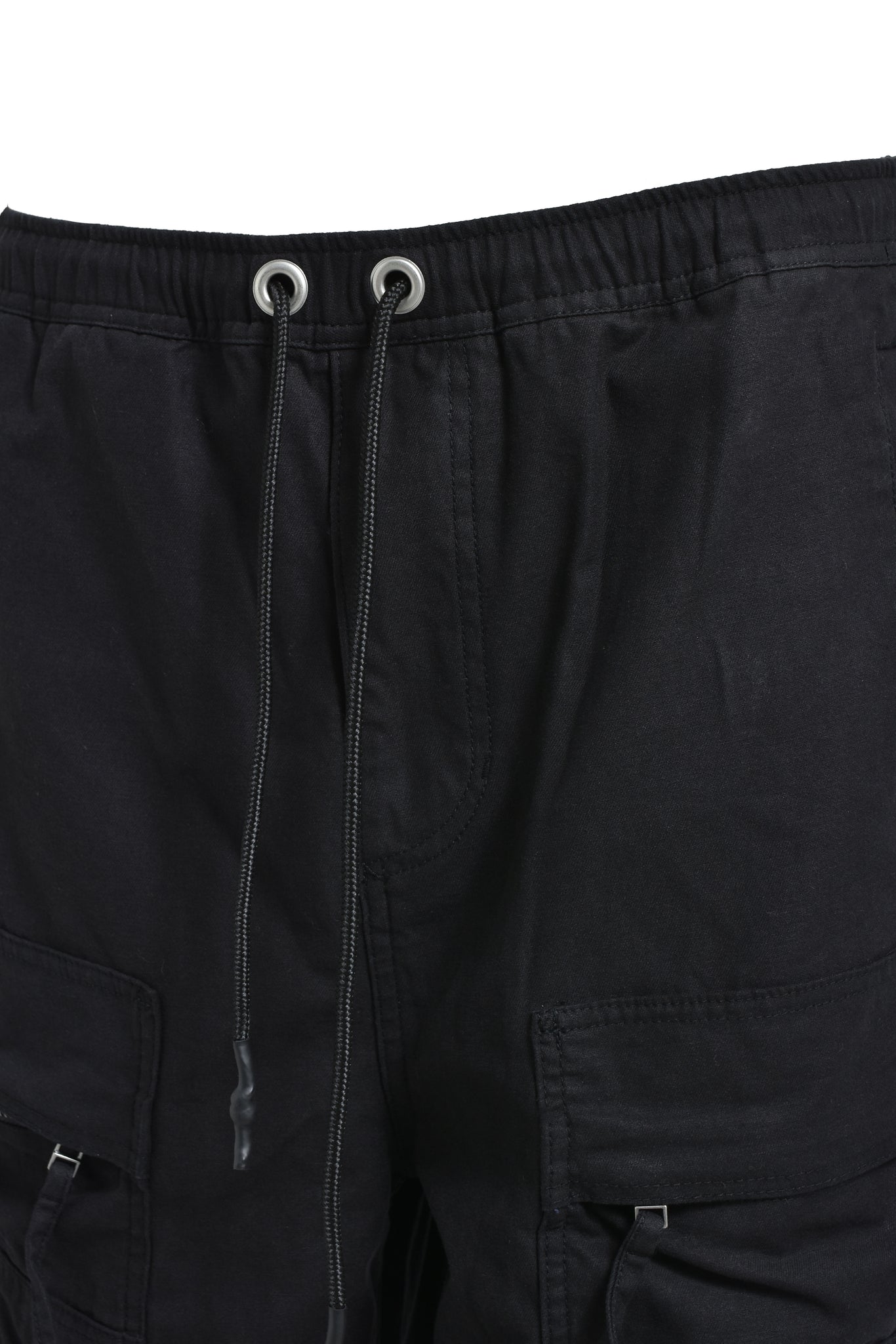 NEWRICH TRIPLE CARGO PANTS / COTTON BLACK