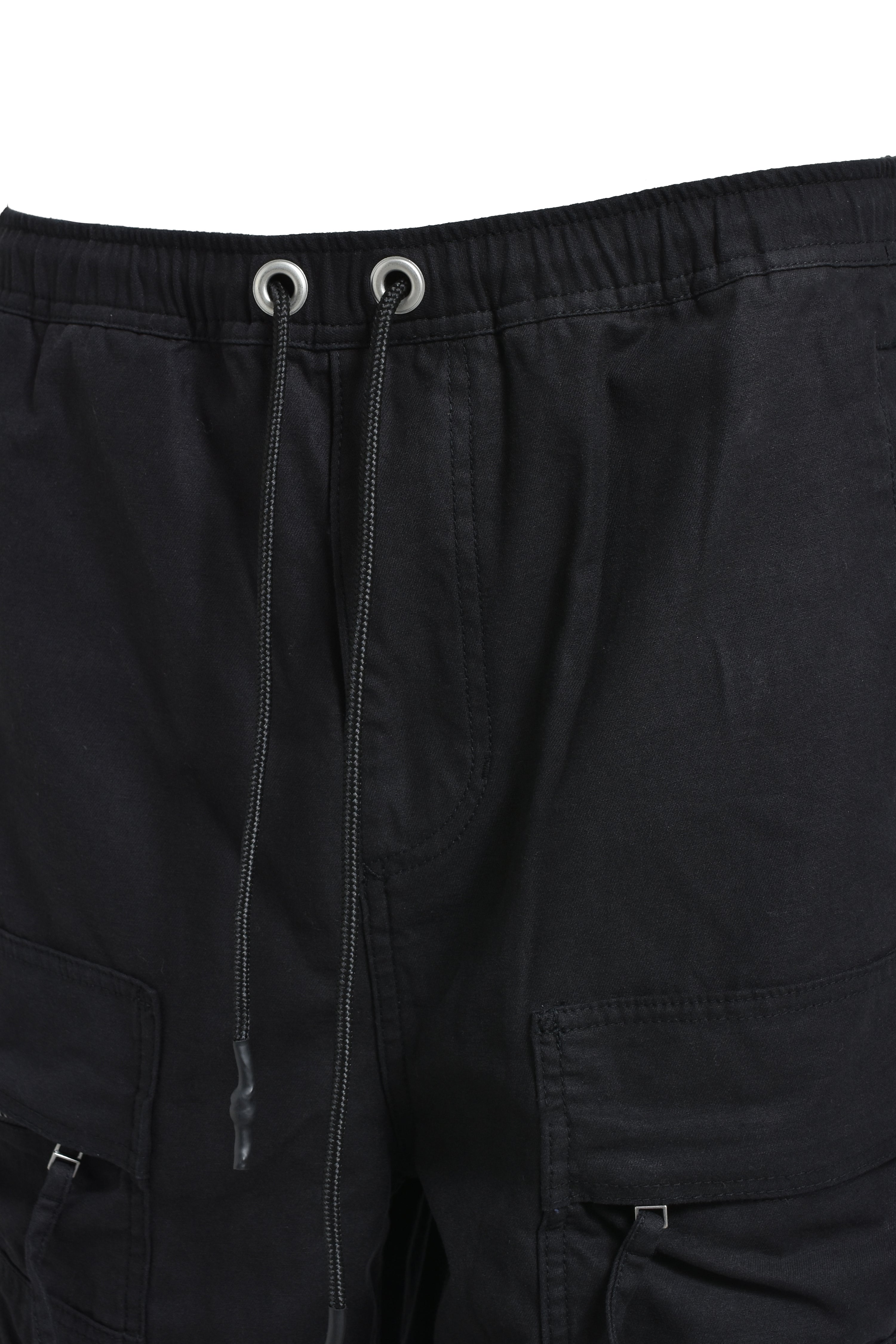NEWRICH TRIPLE CARGO PANTS / COTTON BLACK – BREATH - サイズ