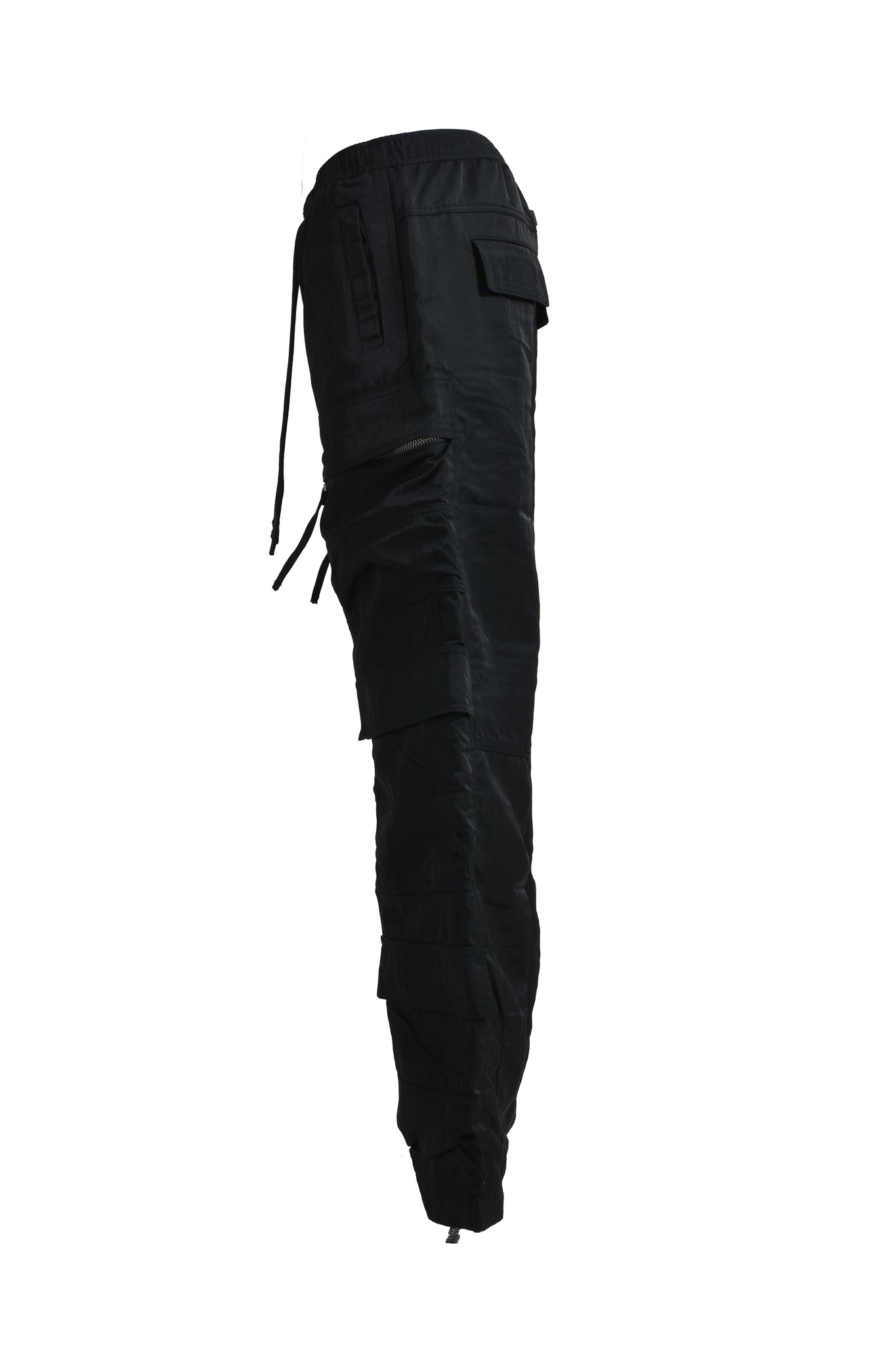 NEWRICH TRIPLE CARGO PANTS / NYLON BLACK