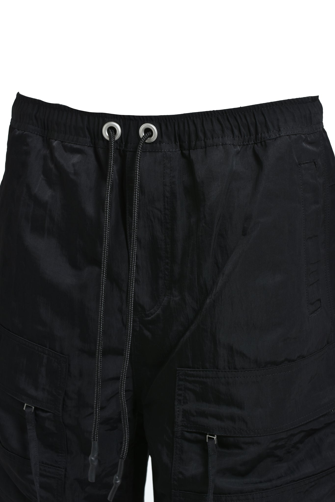 NEWRICH TRIPLE CARGO PANTS / NYLON BLACK
