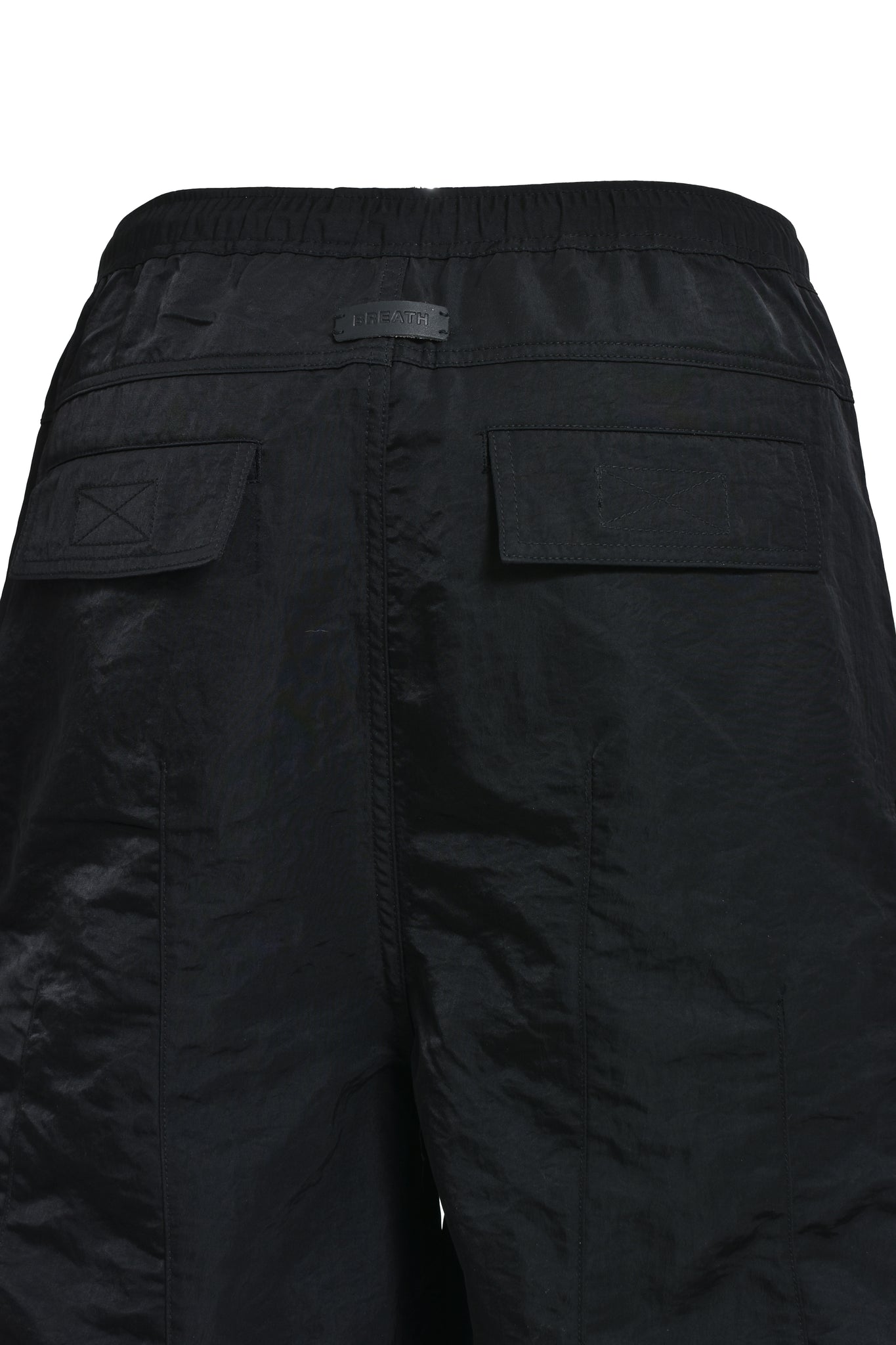 NEWRICH BIG CARGO SHORTS / NYLON BLACK