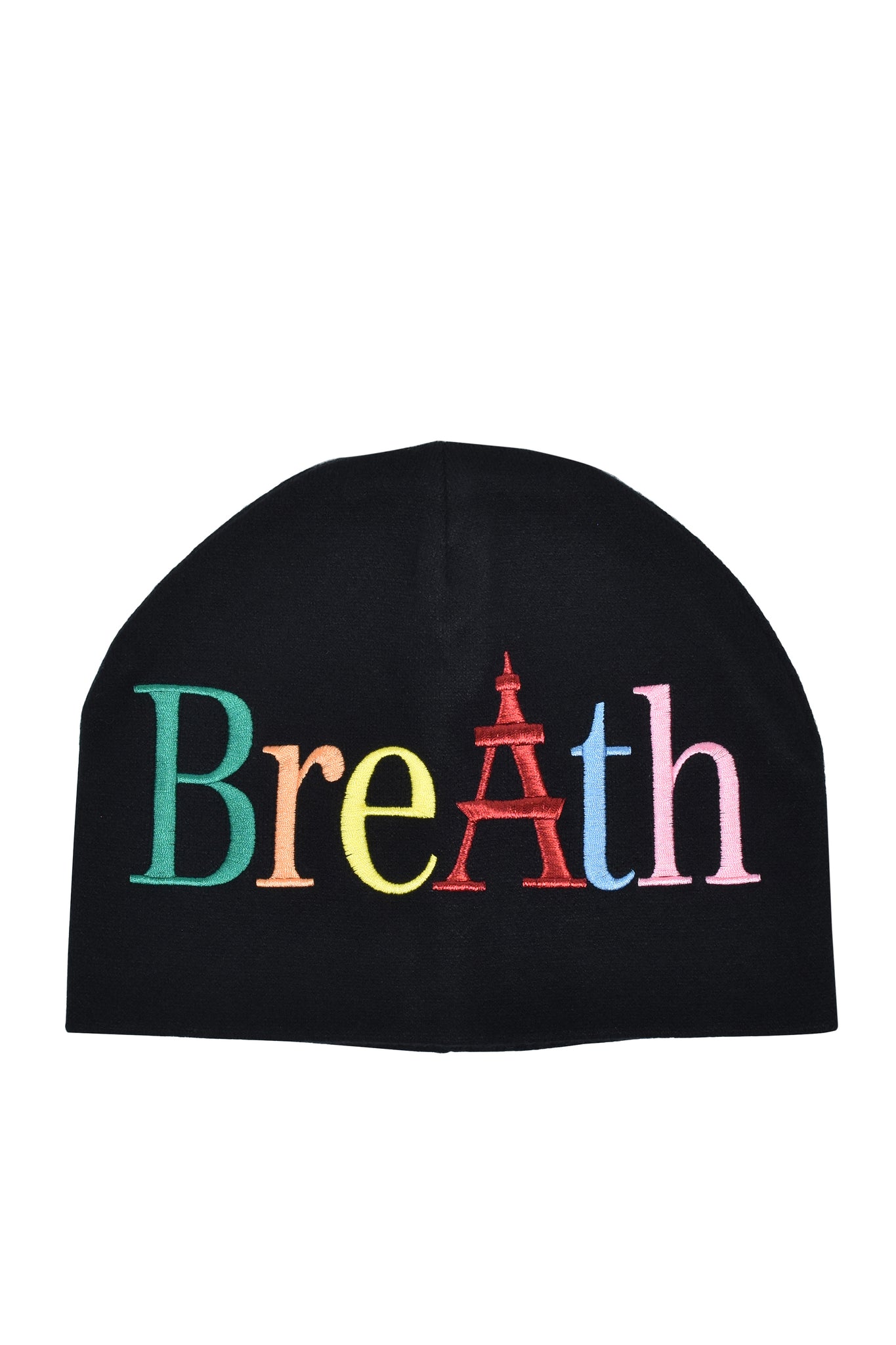 RAINBOW LOGO SKULL CAP / BLACK ｜BREATH ブレス - BAD HOP