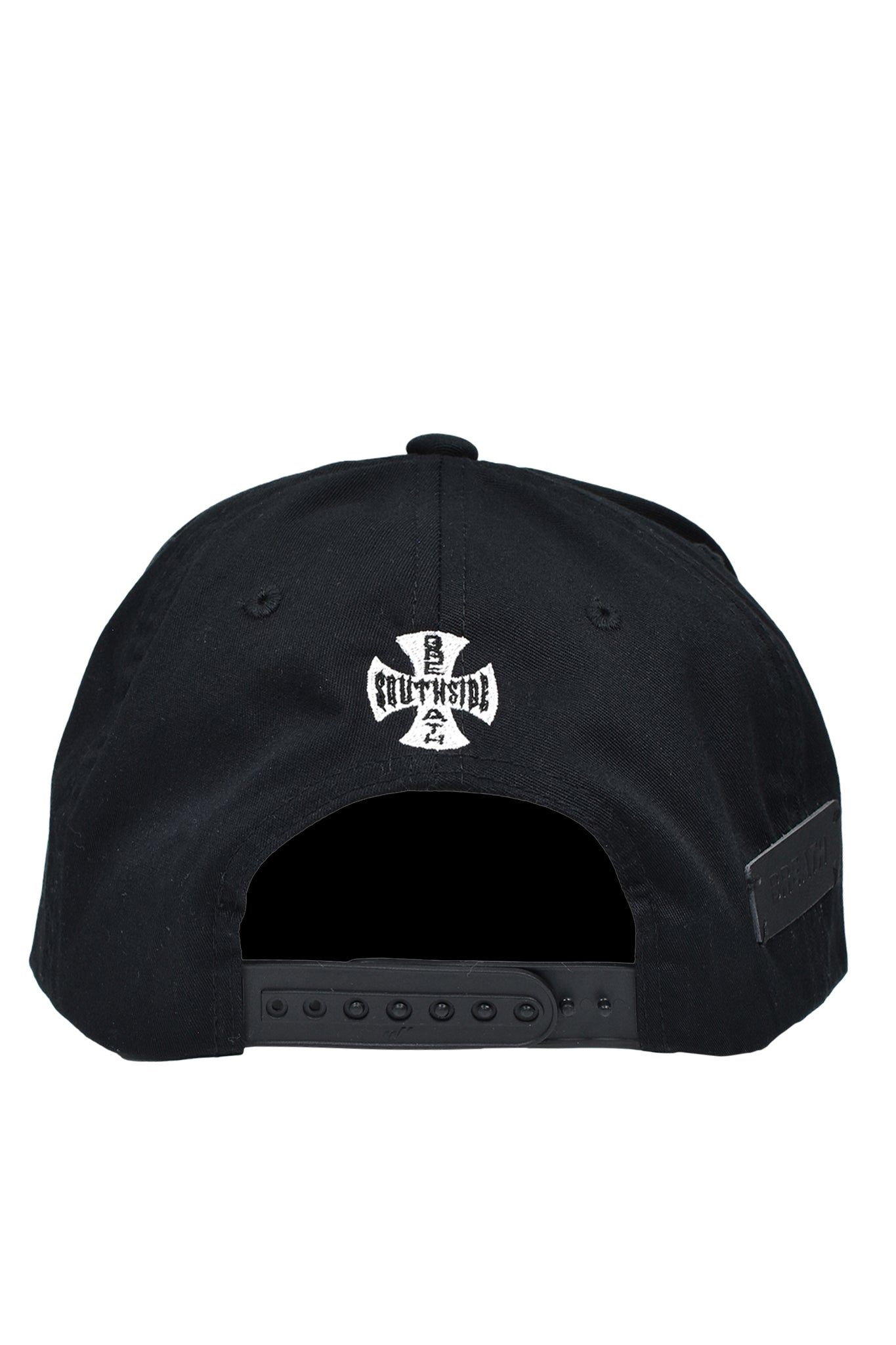 SOUTHSIDE CROSS 5 PANEL CAP / BLACK ｜BREATH ブレス - BAD HOP