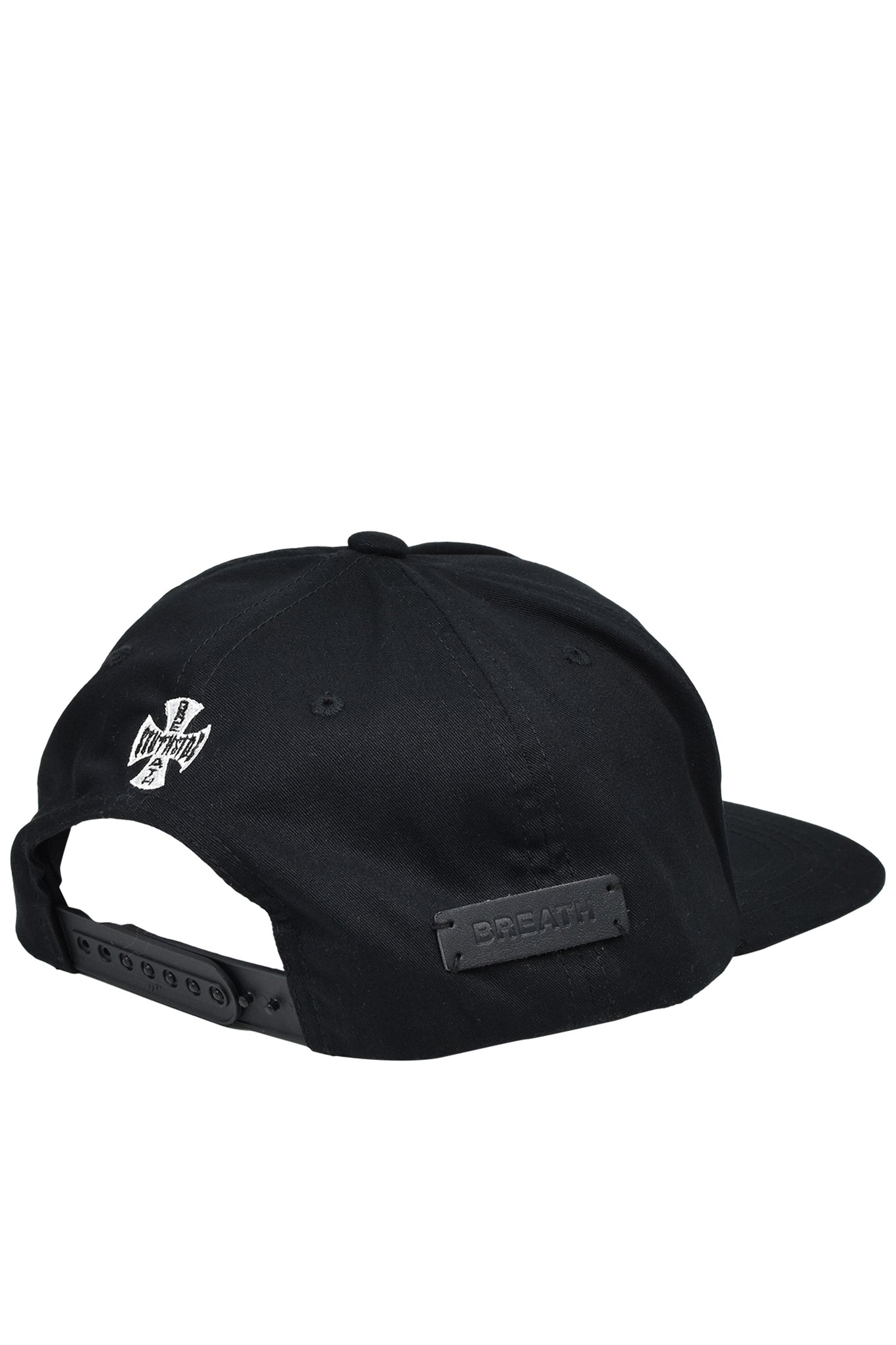 SOUTHSIDE CROSS 5 PANEL CAP / BLACK ｜BREATH ブレス - BAD HOP