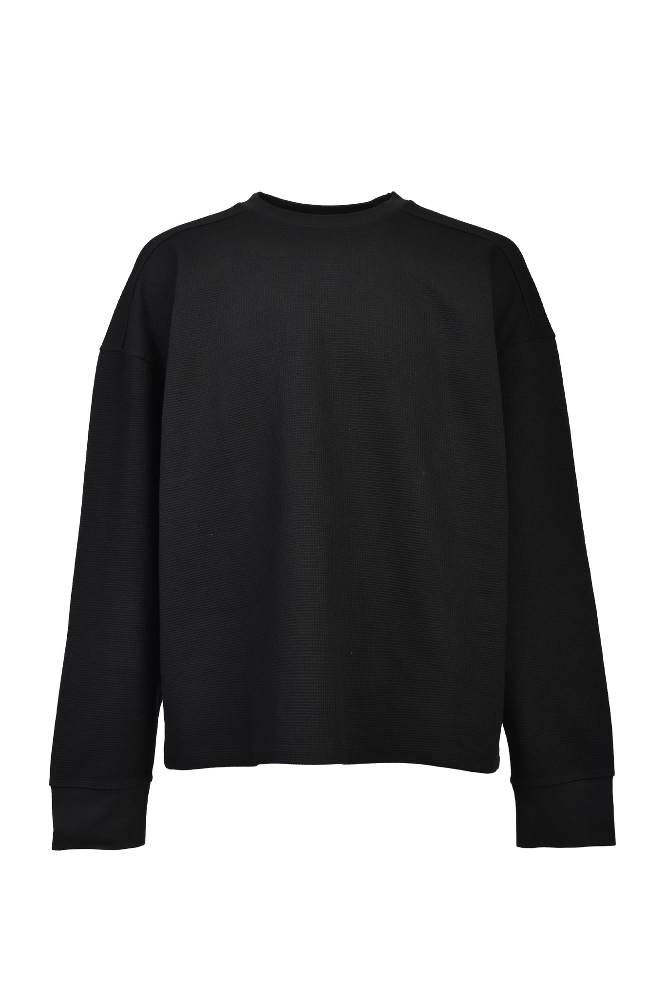 S 送料無料 FCRB 26SS PRESS L/S TEE BLACK NEW RICH WAFFLE LS TEE TYPE-2 / BLACK ｜BREATH ブレス - BAD HOP