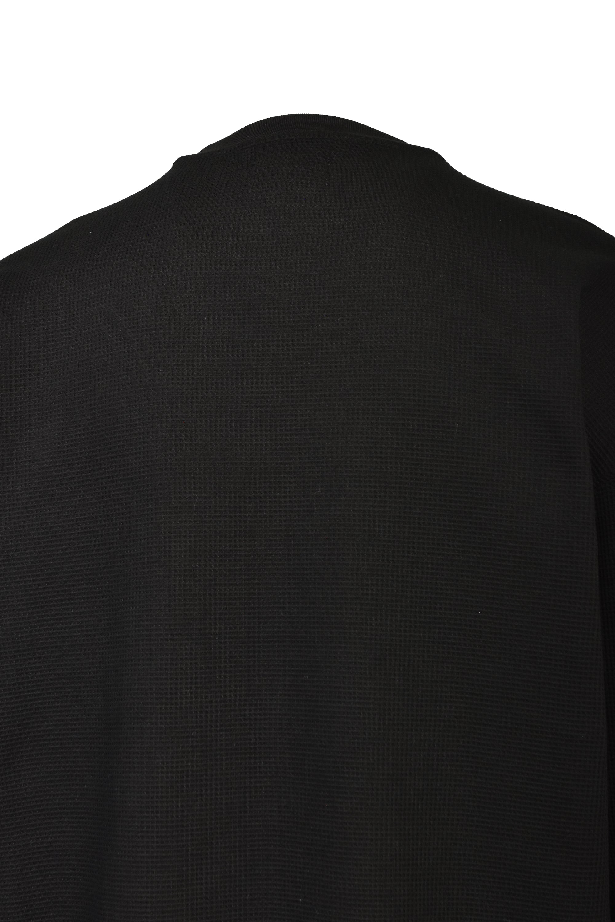 NEW RICH WAFFLE LS TEE TYPE-2 / BLACK ｜BREATH ブレス - BAD HOP 