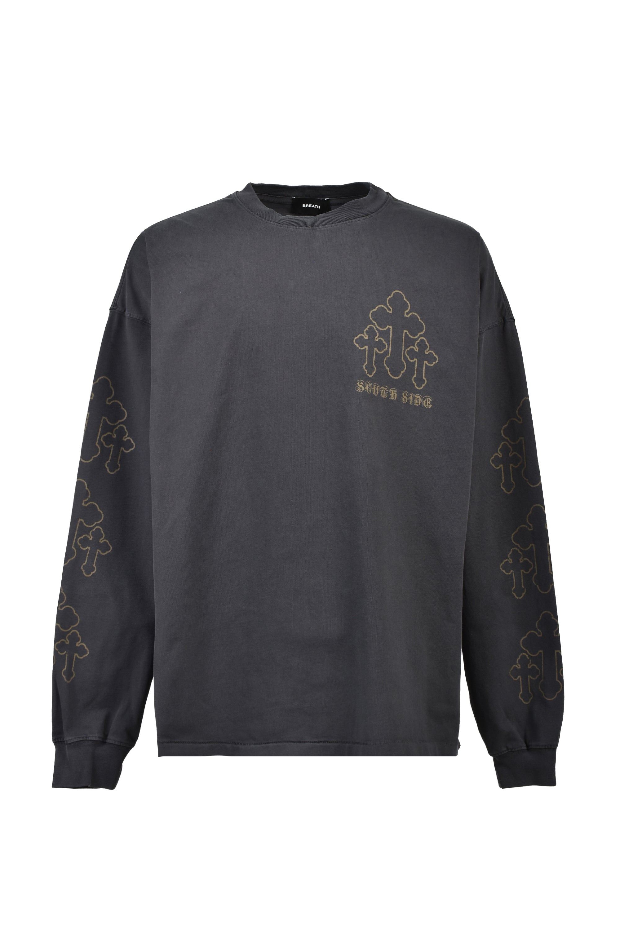 CROSS MARIA LS TEE / BLACK ｜BREATH ブレス - BAD HOPプロデュースの