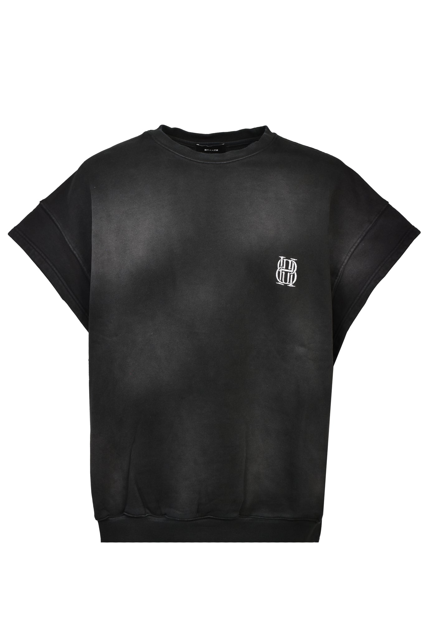 BH LOGO NO SLEEVE SS SWEAT / BLACK ｜BREATH ブレス - BAD HOP