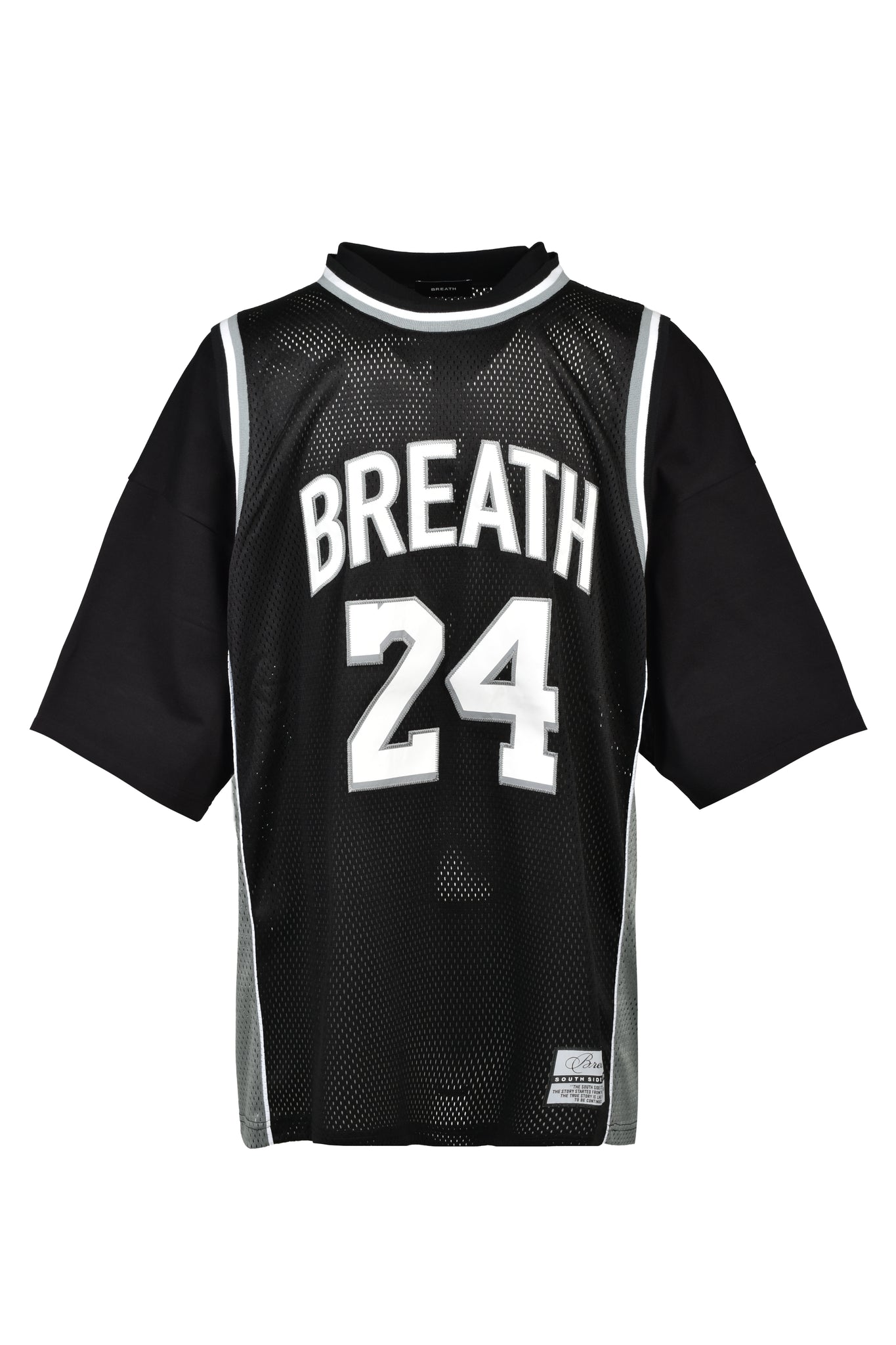 LAYERED BASKET BALL JERSEY TEE / BLACK – BREATH - BAD HOP