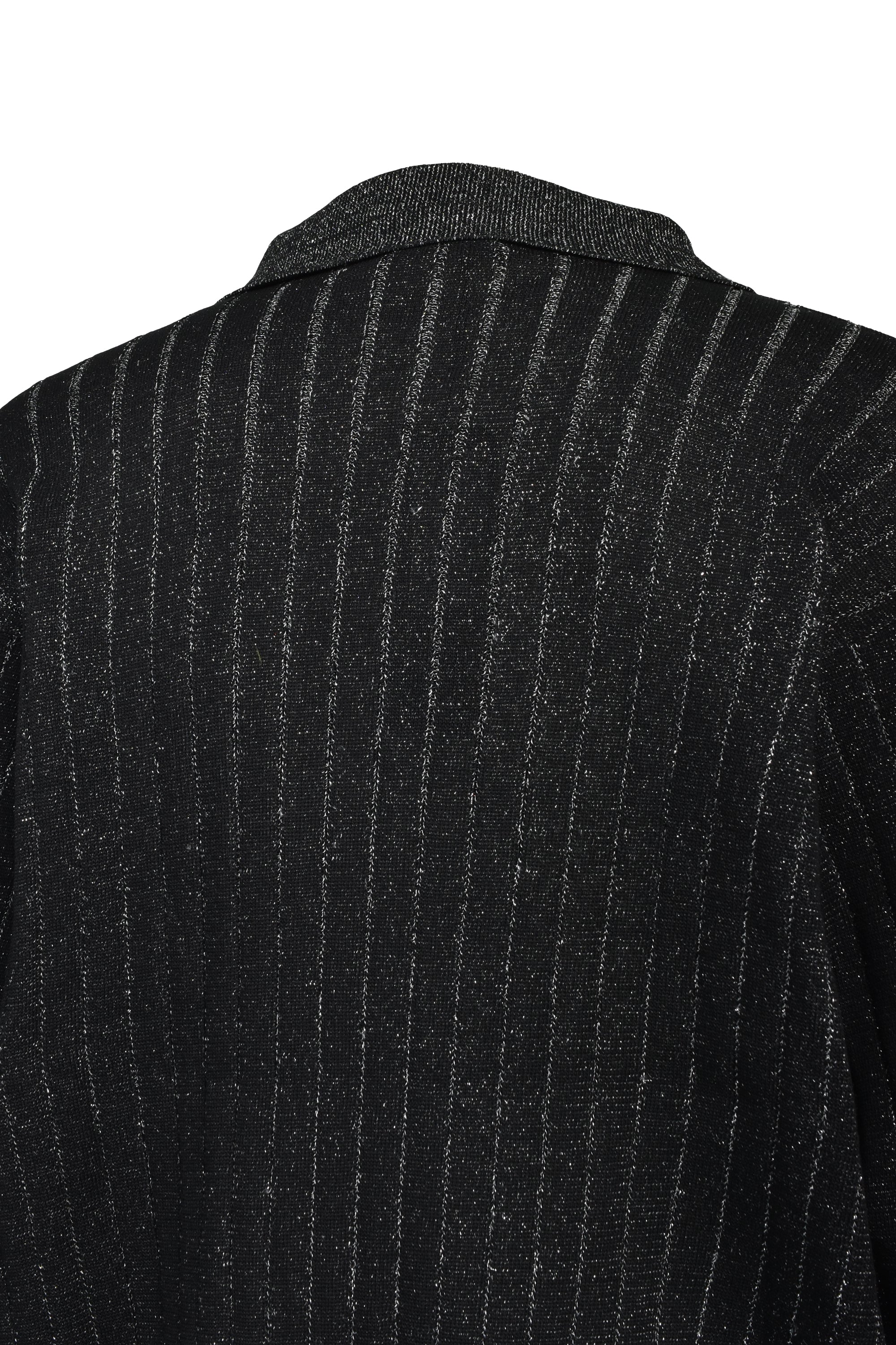 SCRIPT LOGO KNIT ZIP UP JACKET / BLACK ｜BREATH ブレス - BAD HOP 