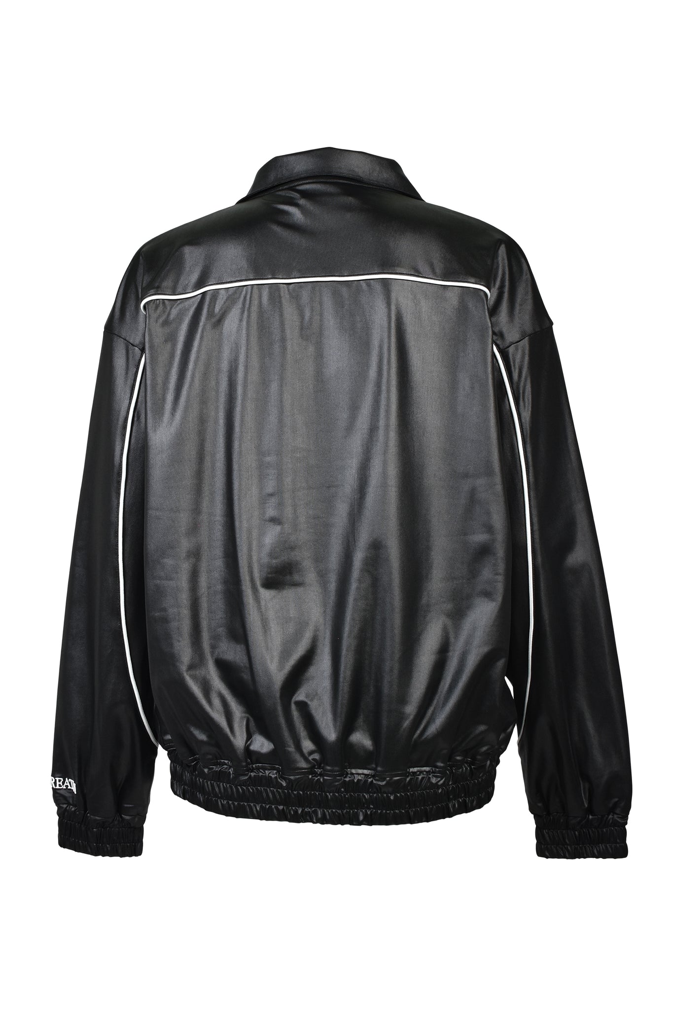 BH LOGO PIPING COATING JACKET / BLACK ｜BREATH ブレス - BAD HOP