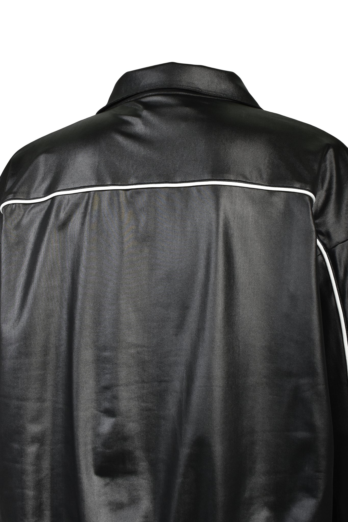 BH LOGO PIPING COATING JACKET / BLACK ｜BREATH ブレス - BAD HOP