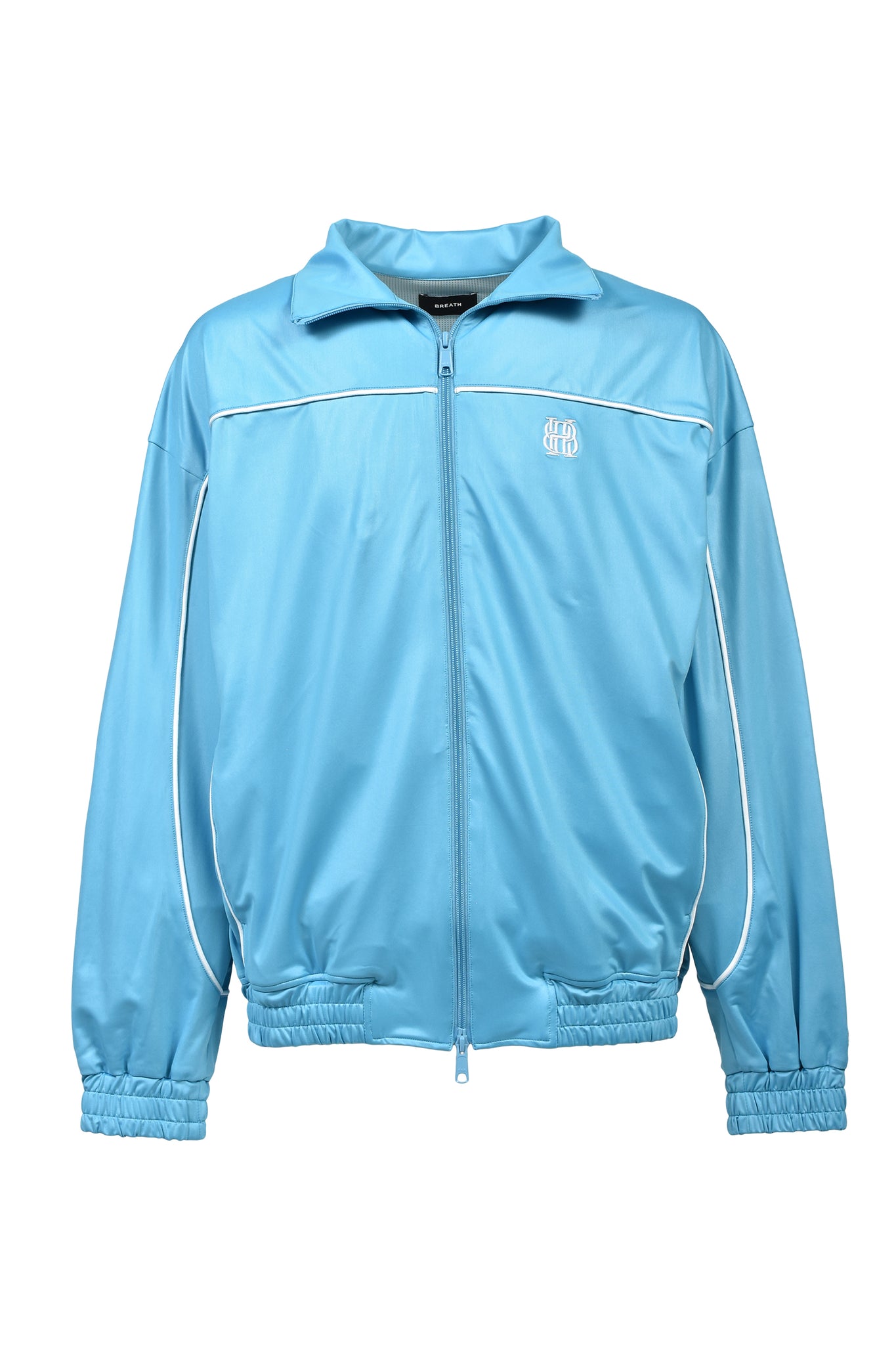 BH LOGO PIPING COATING JACKET / TURQUOISE ｜BREATH ブレス - BAD