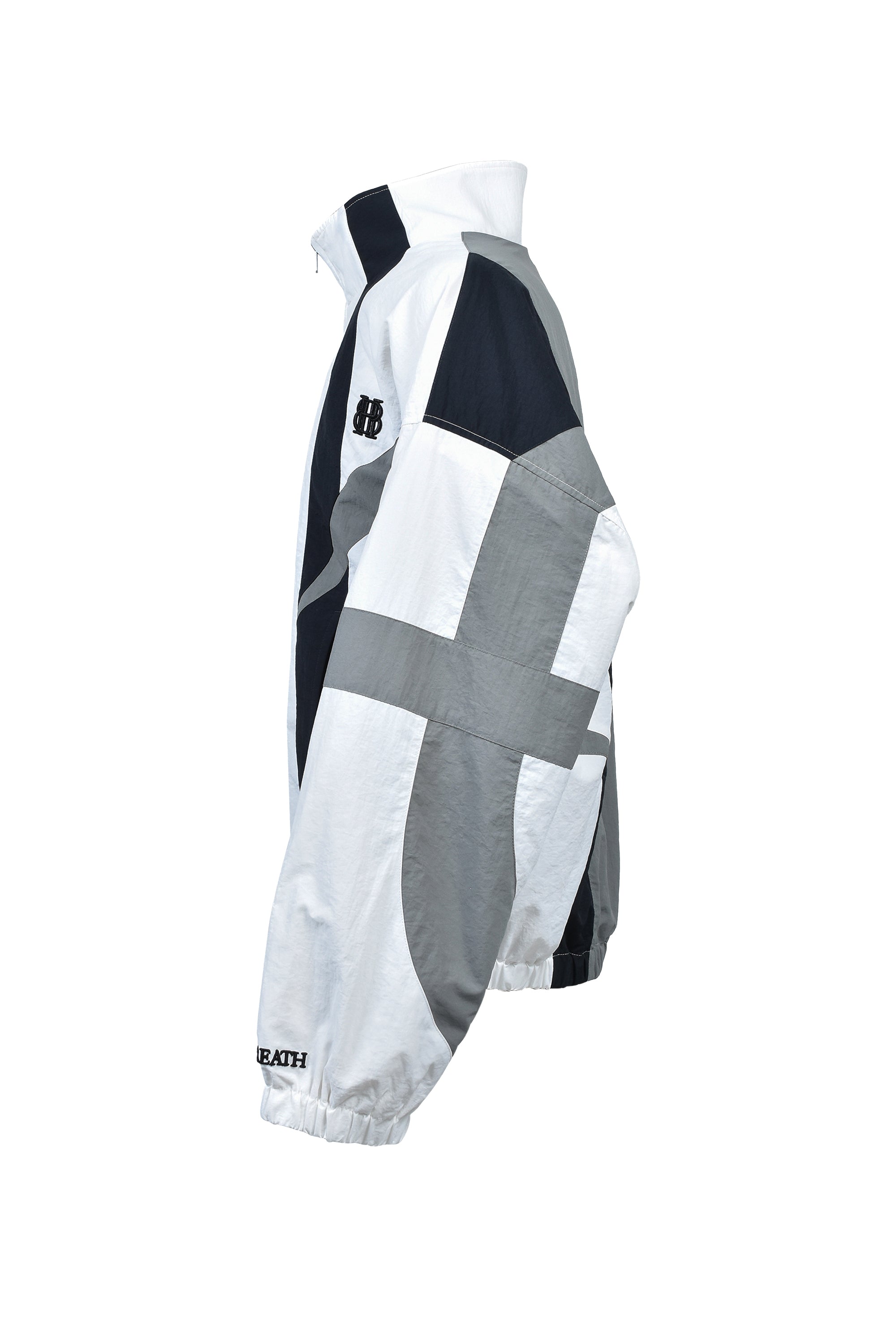 BH LOGO WARM UP JACKET / WHITE ｜BREATH ブレス - BAD HOP