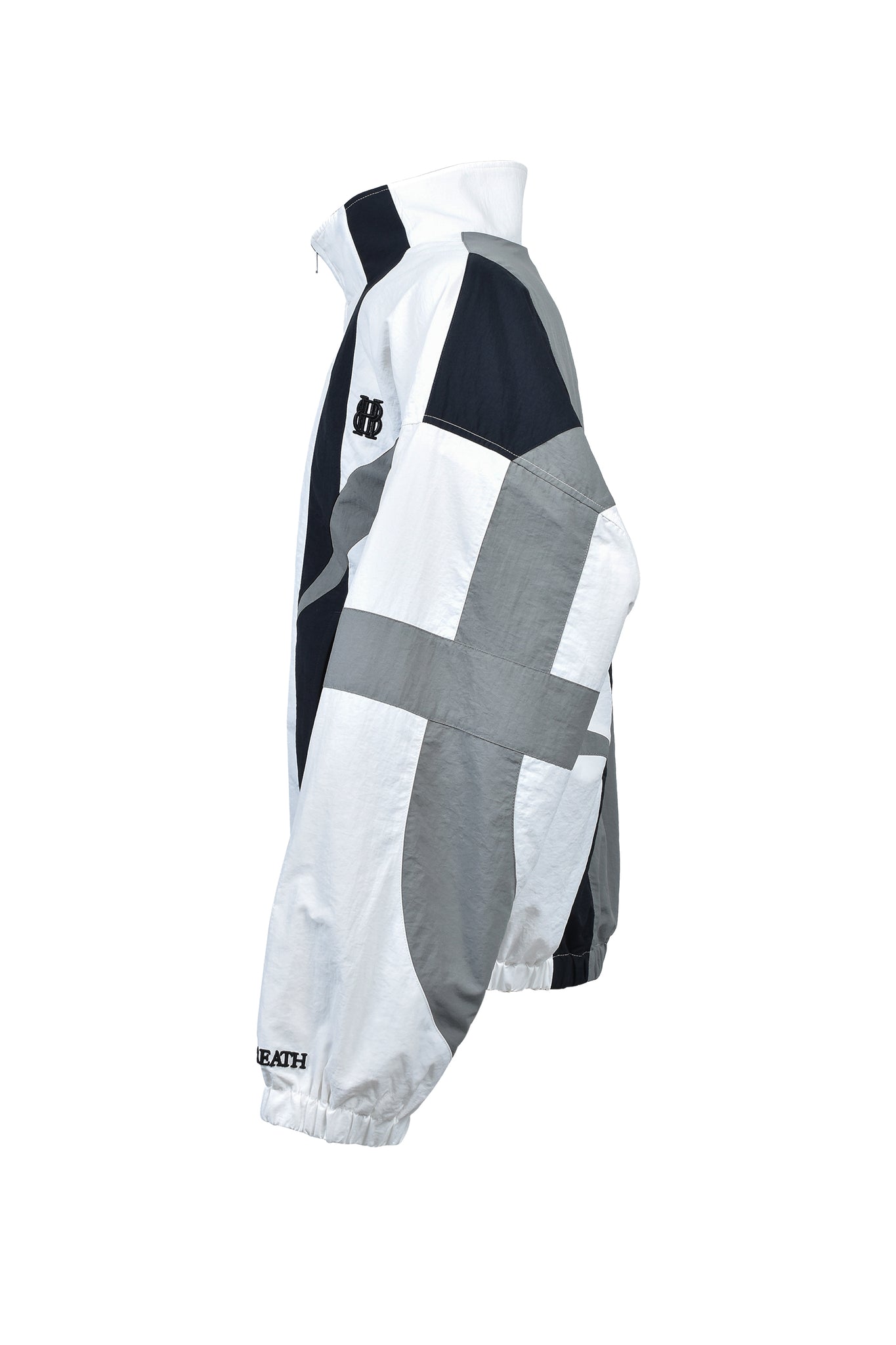 BH LOGO WARM UP JACKET / WHITE ｜BREATH ブレス - BAD HOP