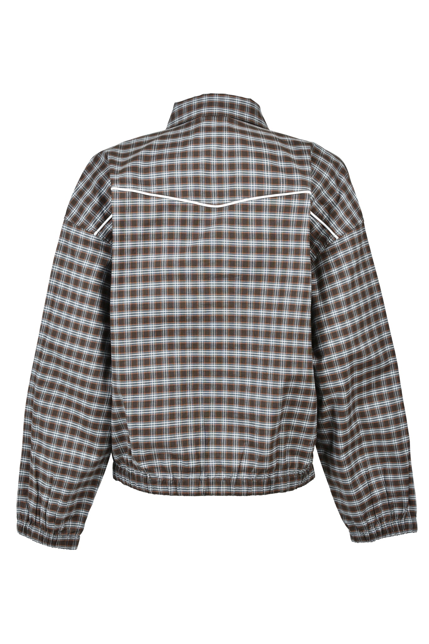 SCRIPT LOGO CHECK PIPNG JACKET ｜BREATH ブレス - BAD HOP