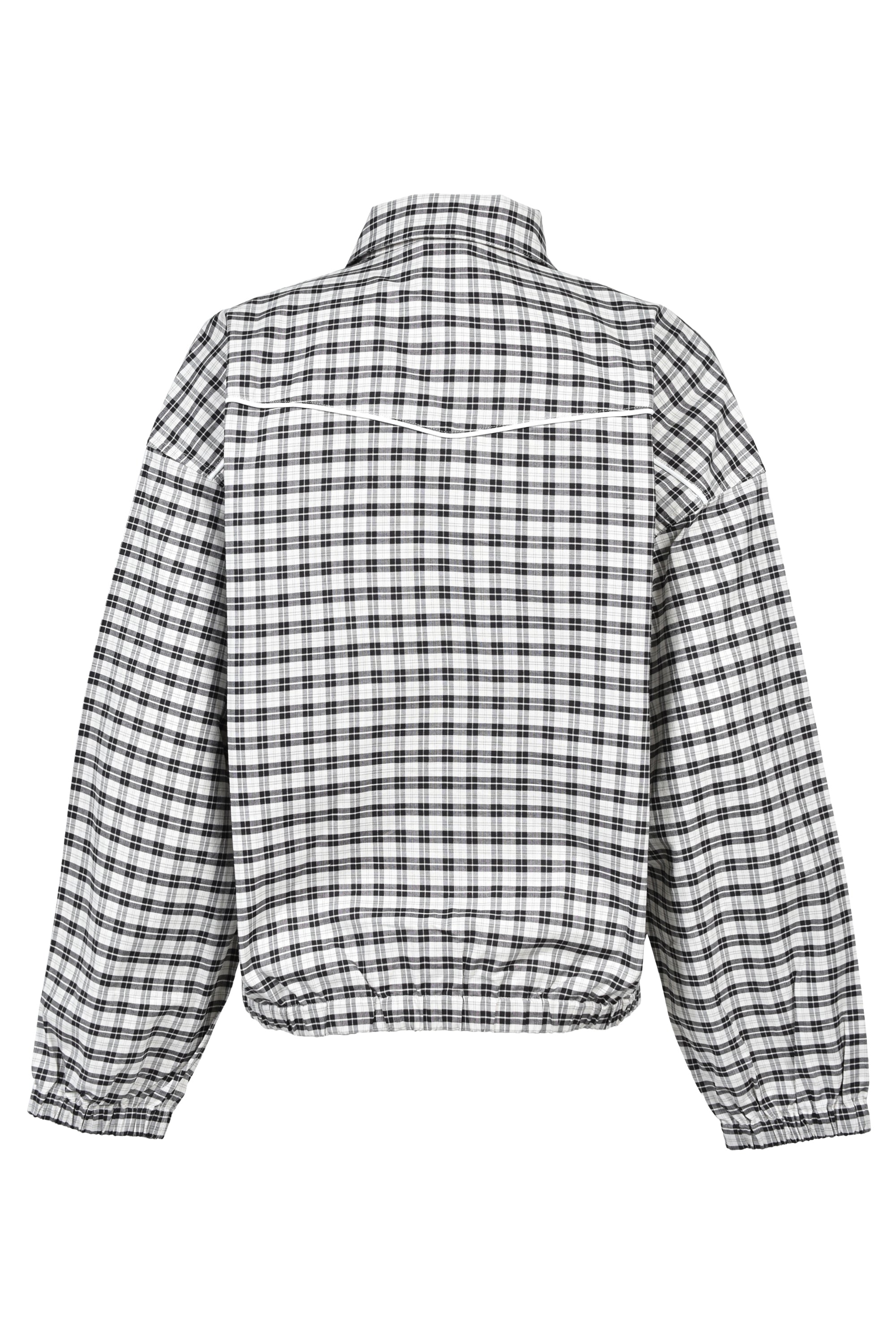 SCRIPT LOGO CHECK PIPNG JACKET ｜BREATH ブレス - BAD HOP 