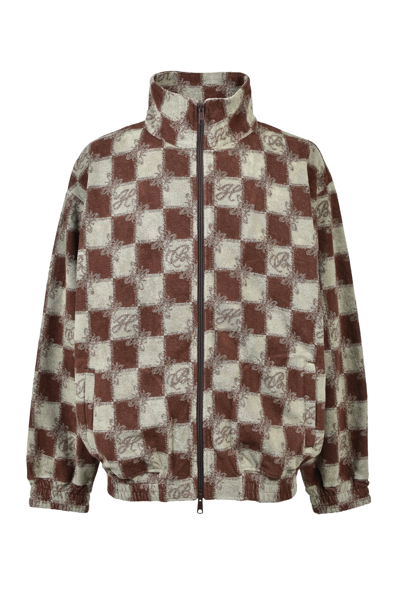 BLOCK CHECK PILE JACKET ｜BREATH ブレス - BAD HOPプロデュースの