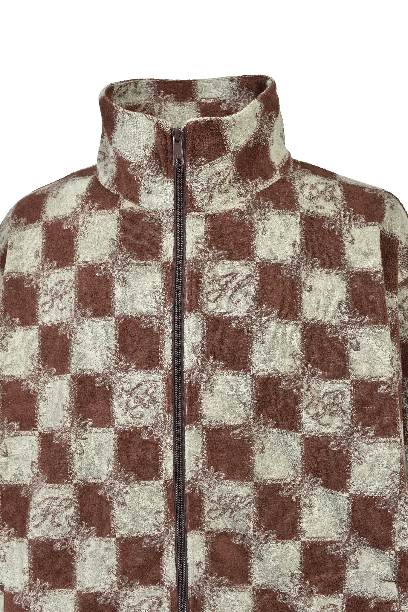 BLOCK CHECK PILE JACKET ｜BREATH ブレス - BAD HOPプロデュースの 