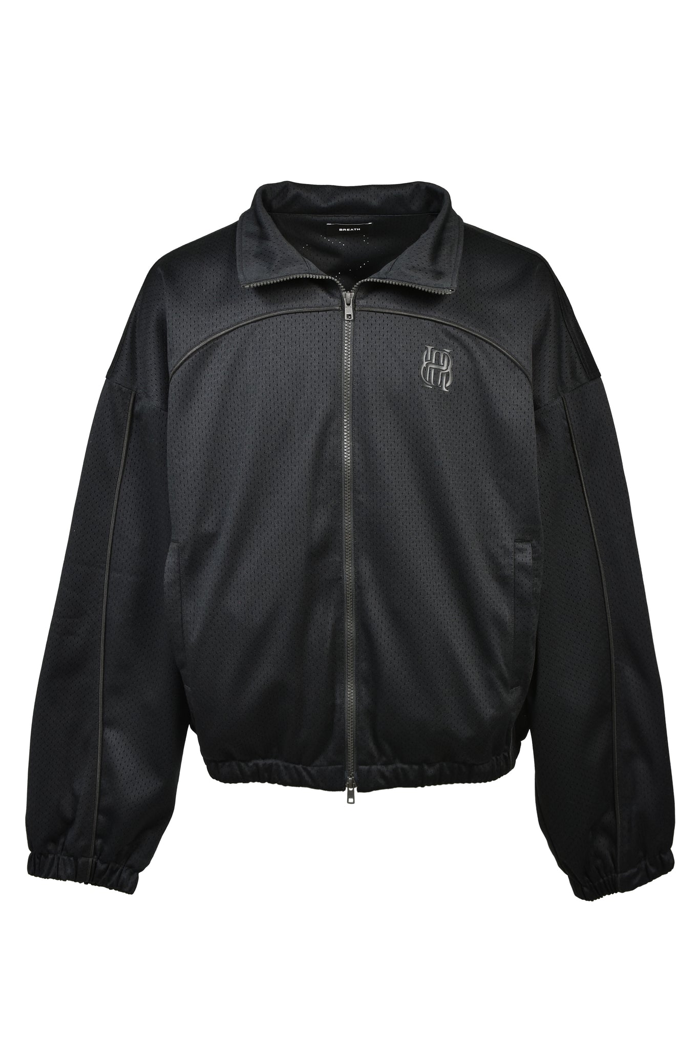 BH LOGO MESH TRACK JACKET / BLACK ｜BREATH ブレス - BAD HOP