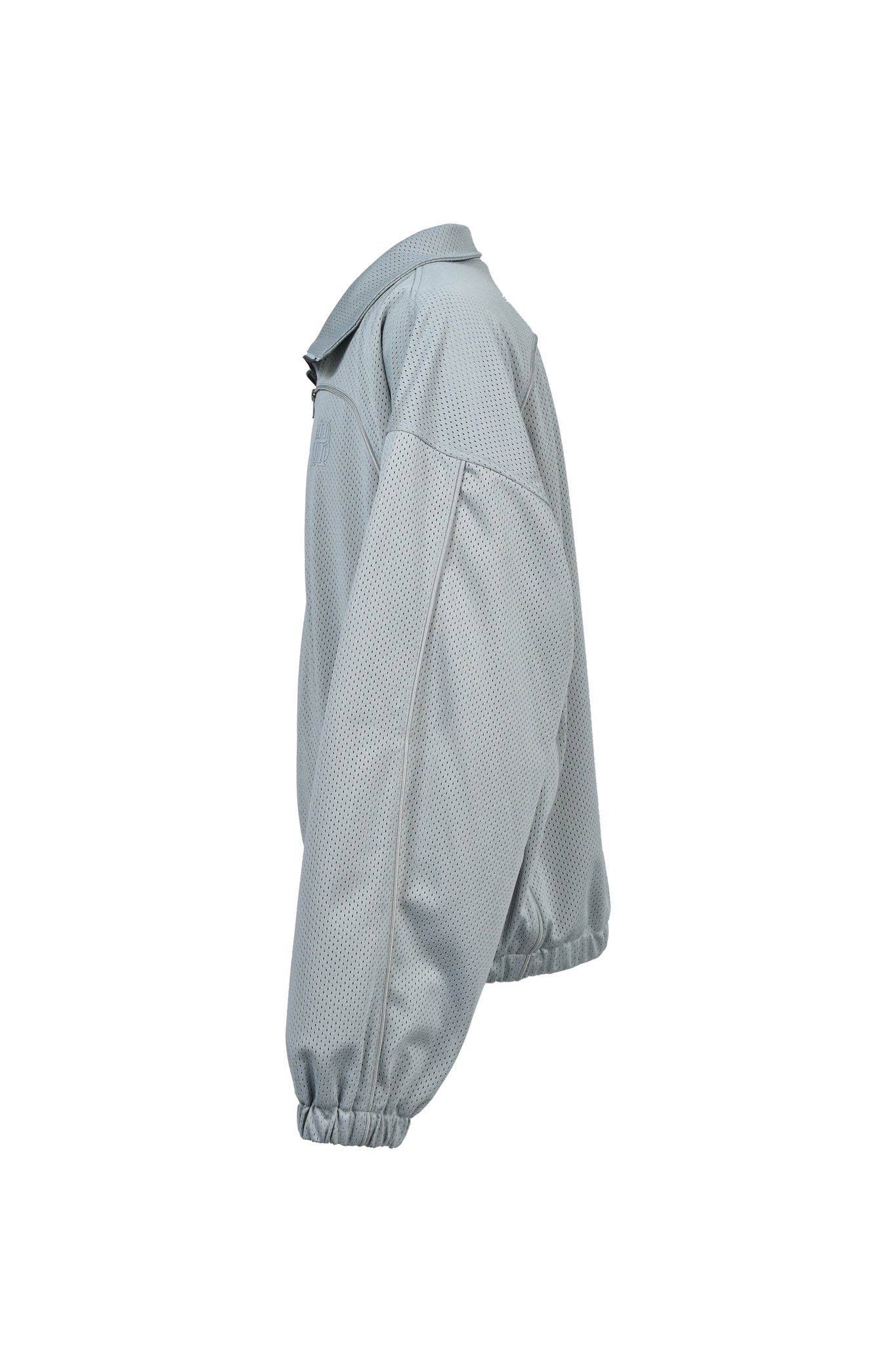 BH LOGO MESH TRACK JACKET / GREY ｜BREATH ブレス - BAD HOP 