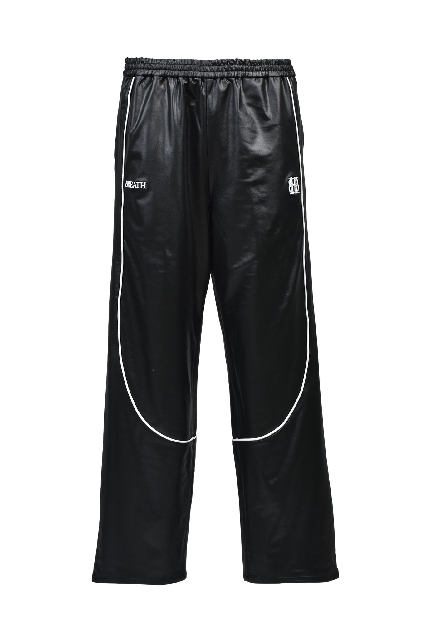 BH LOGO PIPING COATING PANTS / BLACK ｜BREATH ブレス - BAD HOP