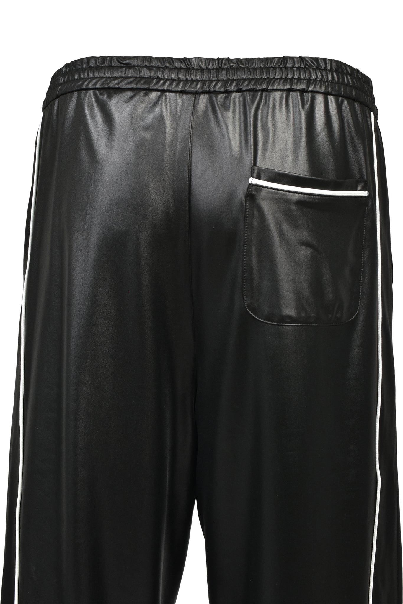 BH LOGO PIPING COATING PANTS / BLACK ｜BREATH ブレス - BAD HOP 