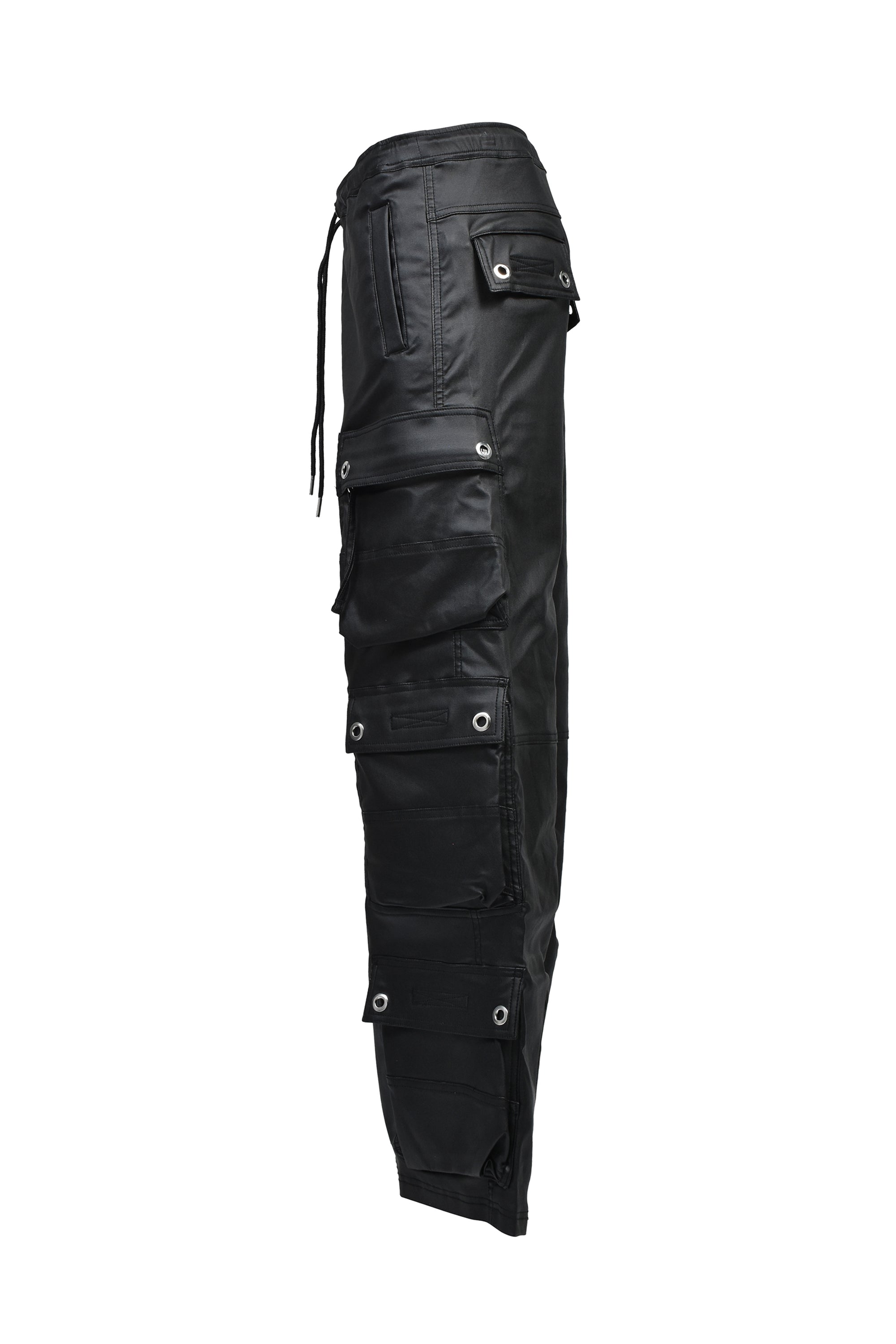 COATING TRIPLE CARGO PANTS TYPE-2 / BLACK ｜BREATH ブレス - BAD