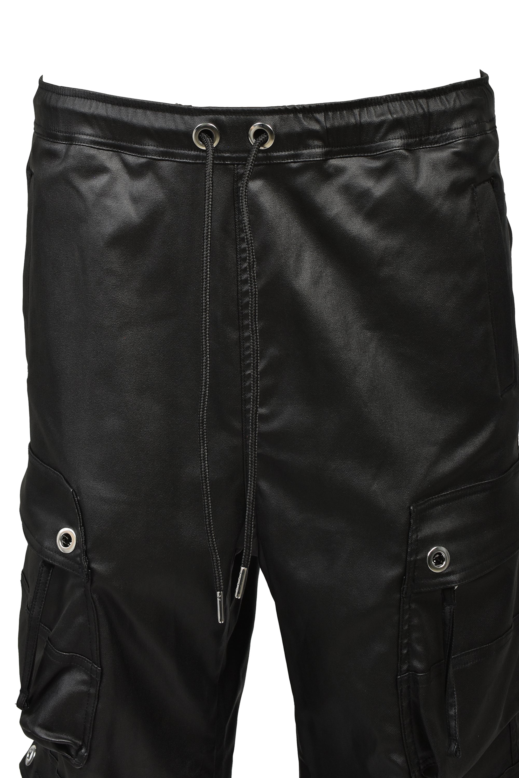 COATING TRIPLE CARGO PANTS TYPE-2 / BLACK ｜BREATH ブレス - BAD