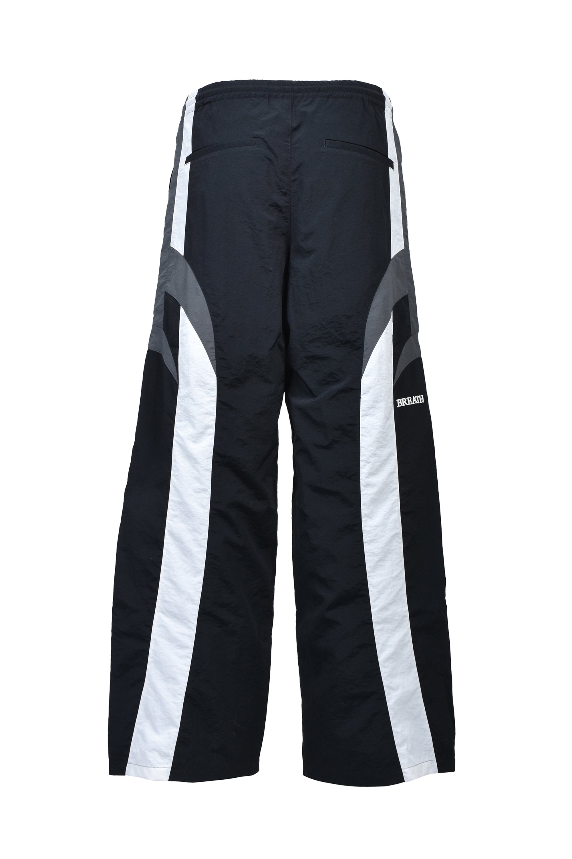 BH LOGO WARM UP PANTS / BLACK ｜BREATH ブレス - BAD HOP