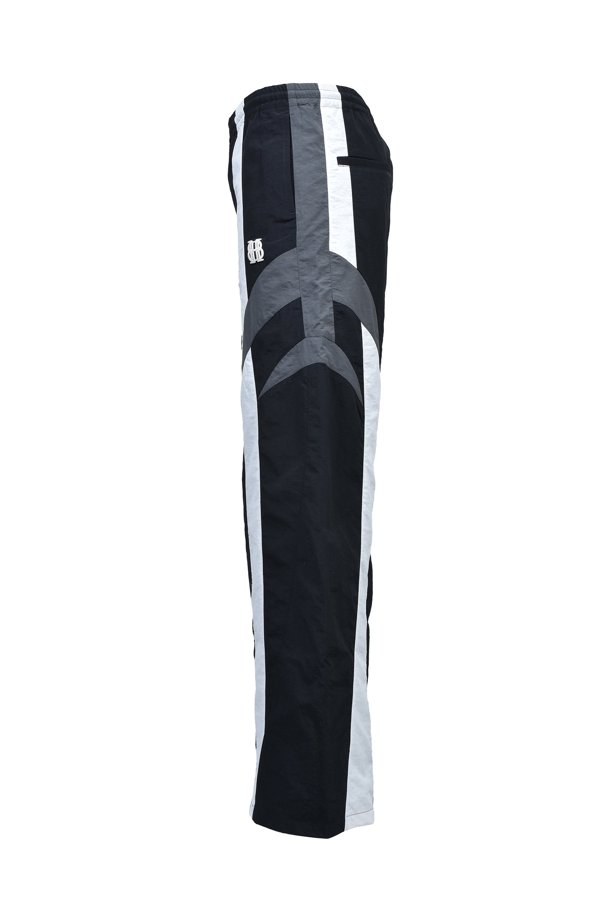 BH LOGO WARM UP PANTS / BLACK ｜BREATH ブレス - BAD HOP