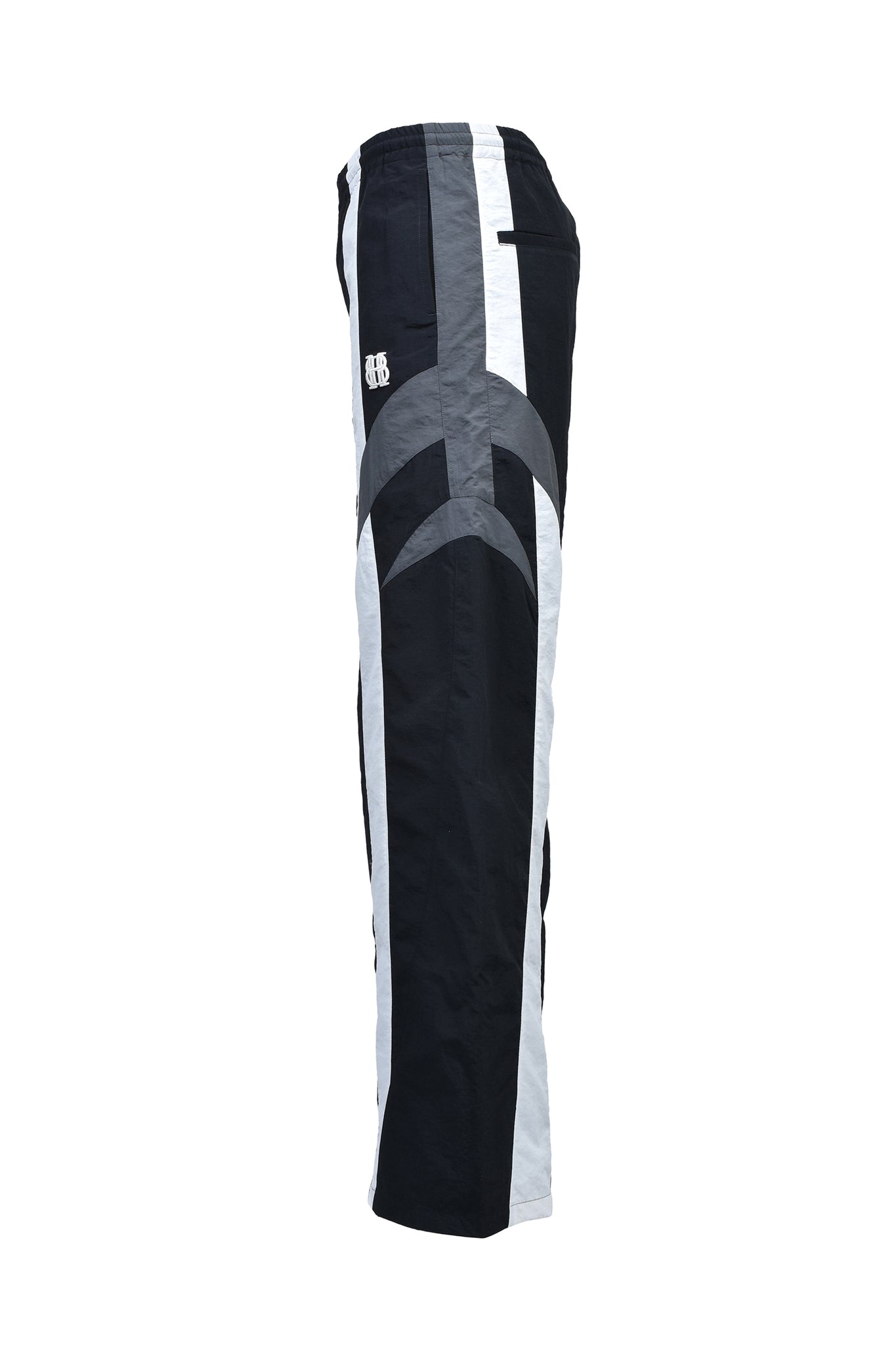 BH LOGO WARM UP PANTS / BLACK ｜BREATH ブレス - BAD HOP