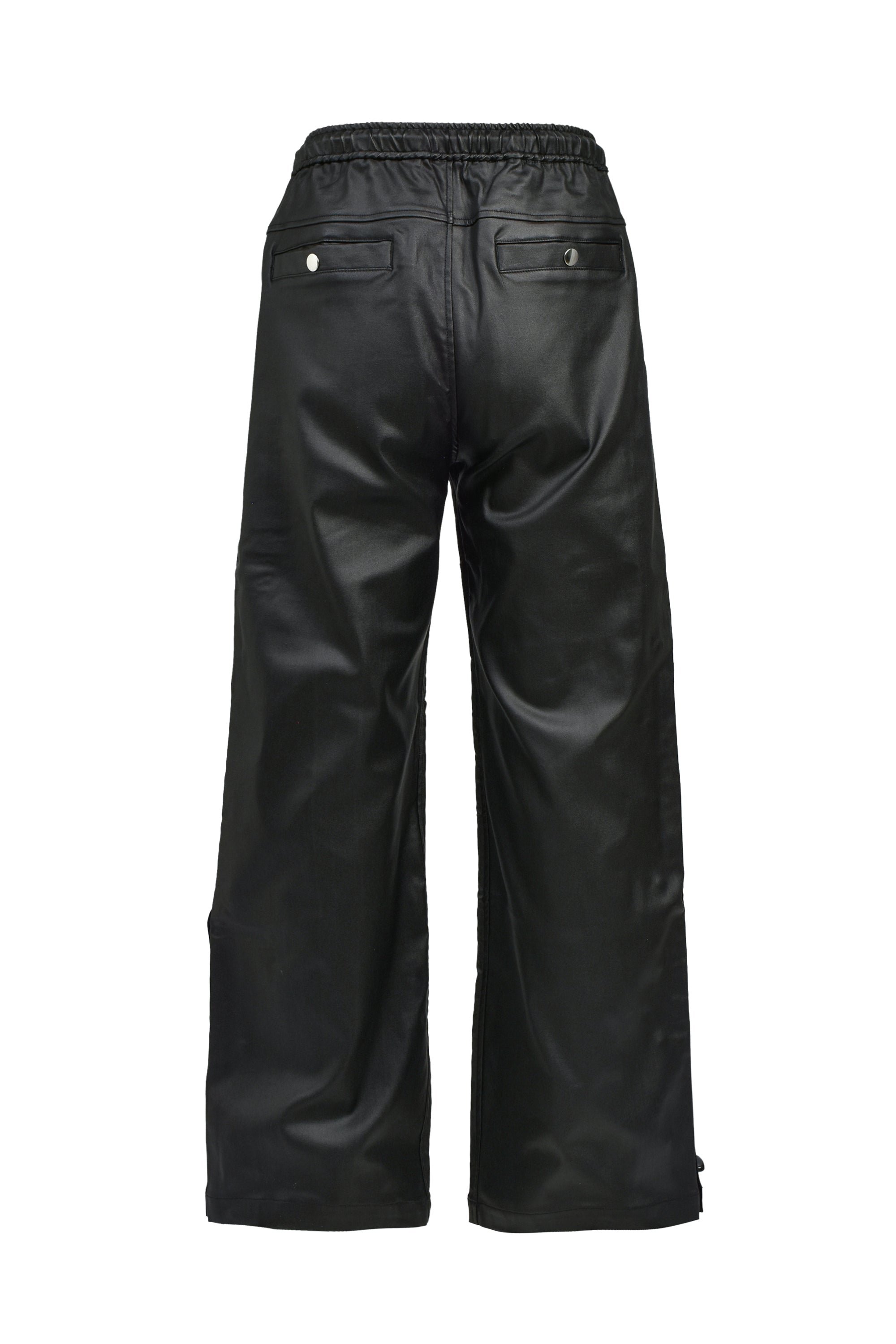 NEW RICH SIDE BUTTON JERSEY PANTS / BLACK ｜BREATH ブレス - BAD