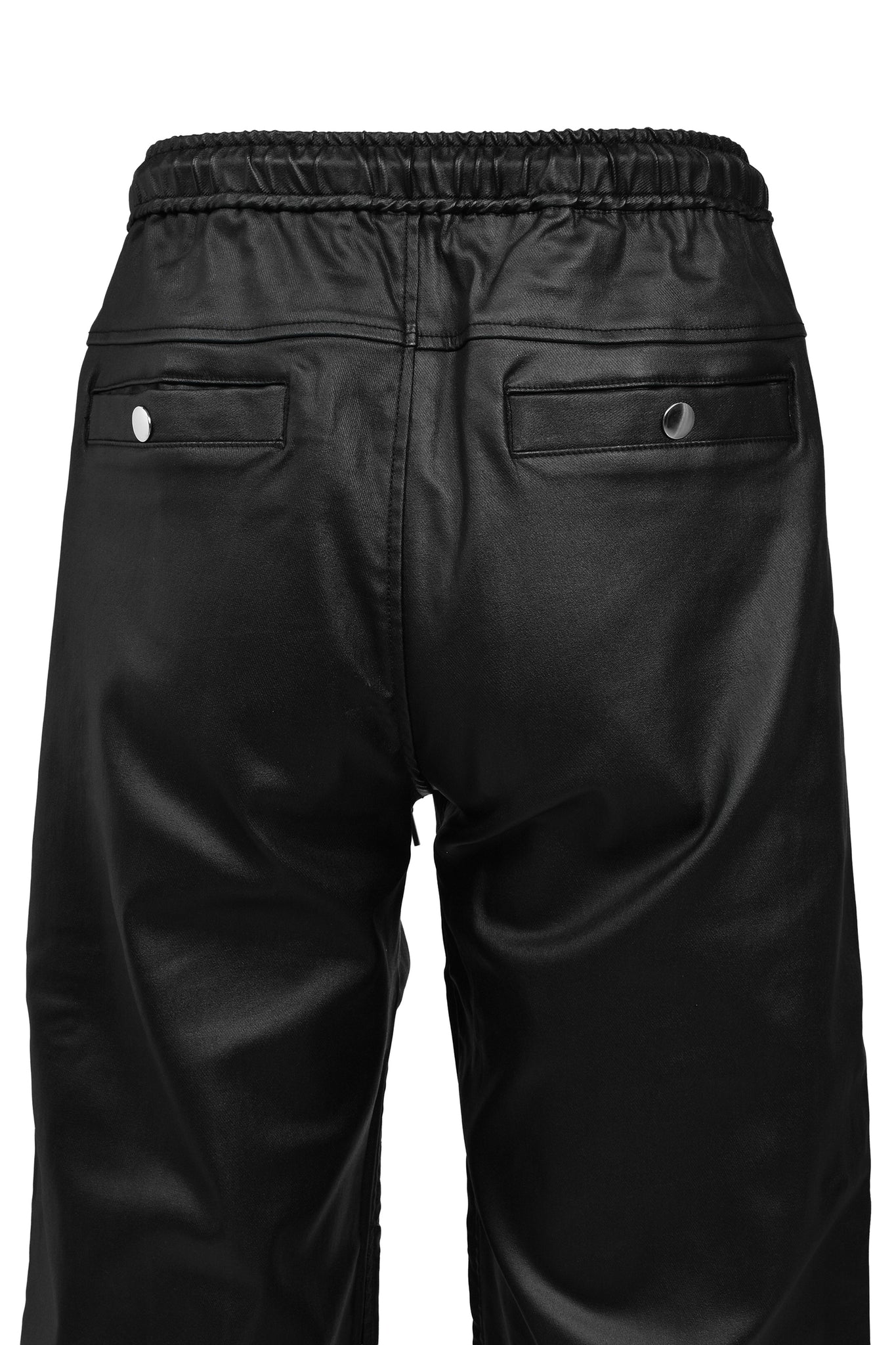 NEW RICH SIDE BUTTON JERSEY PANTS / BLACK ｜BREATH ブレス - BAD
