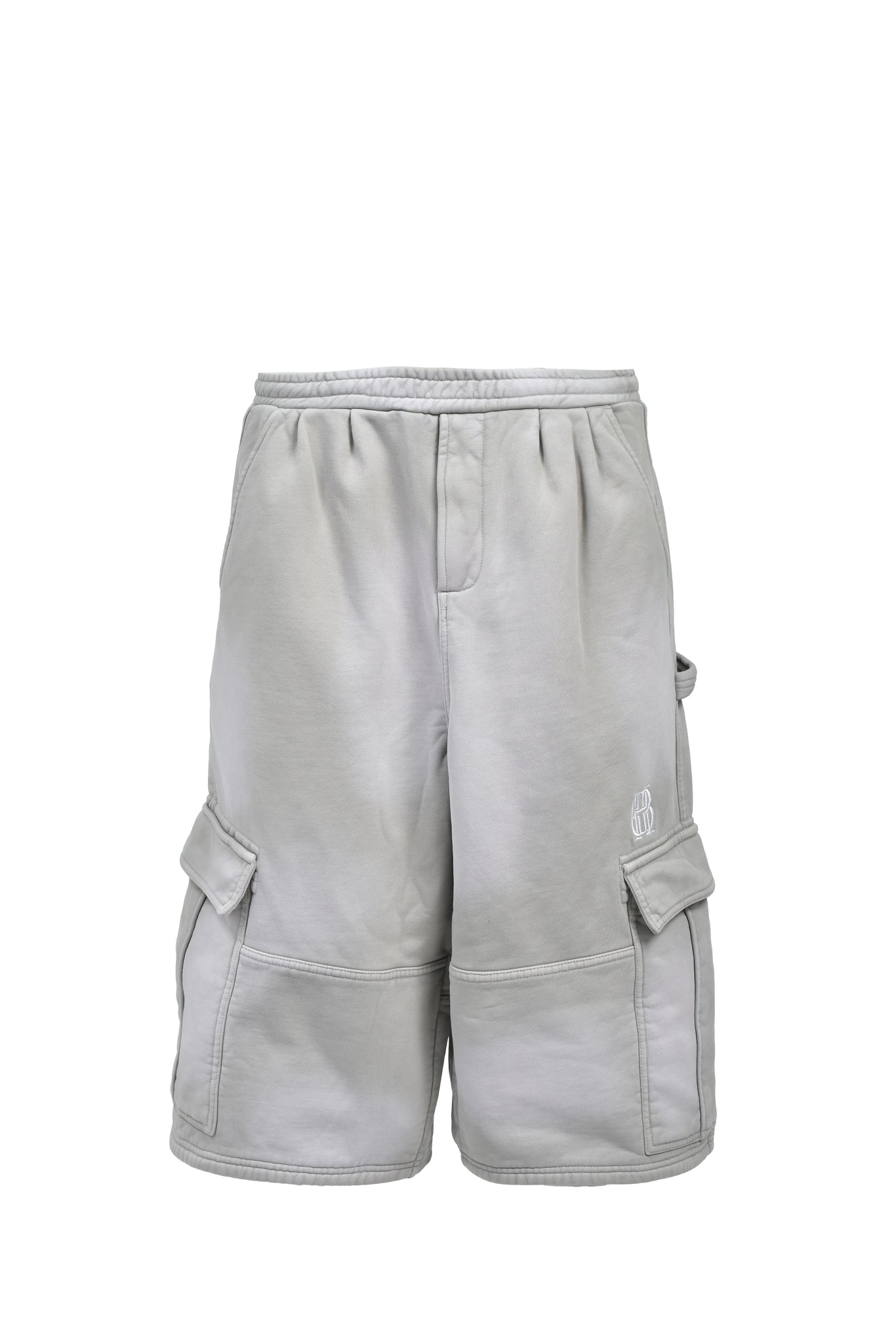 BH LOGO SWEAT CARGO SHORTS / GREY ｜BREATH ブレス - BAD HOP