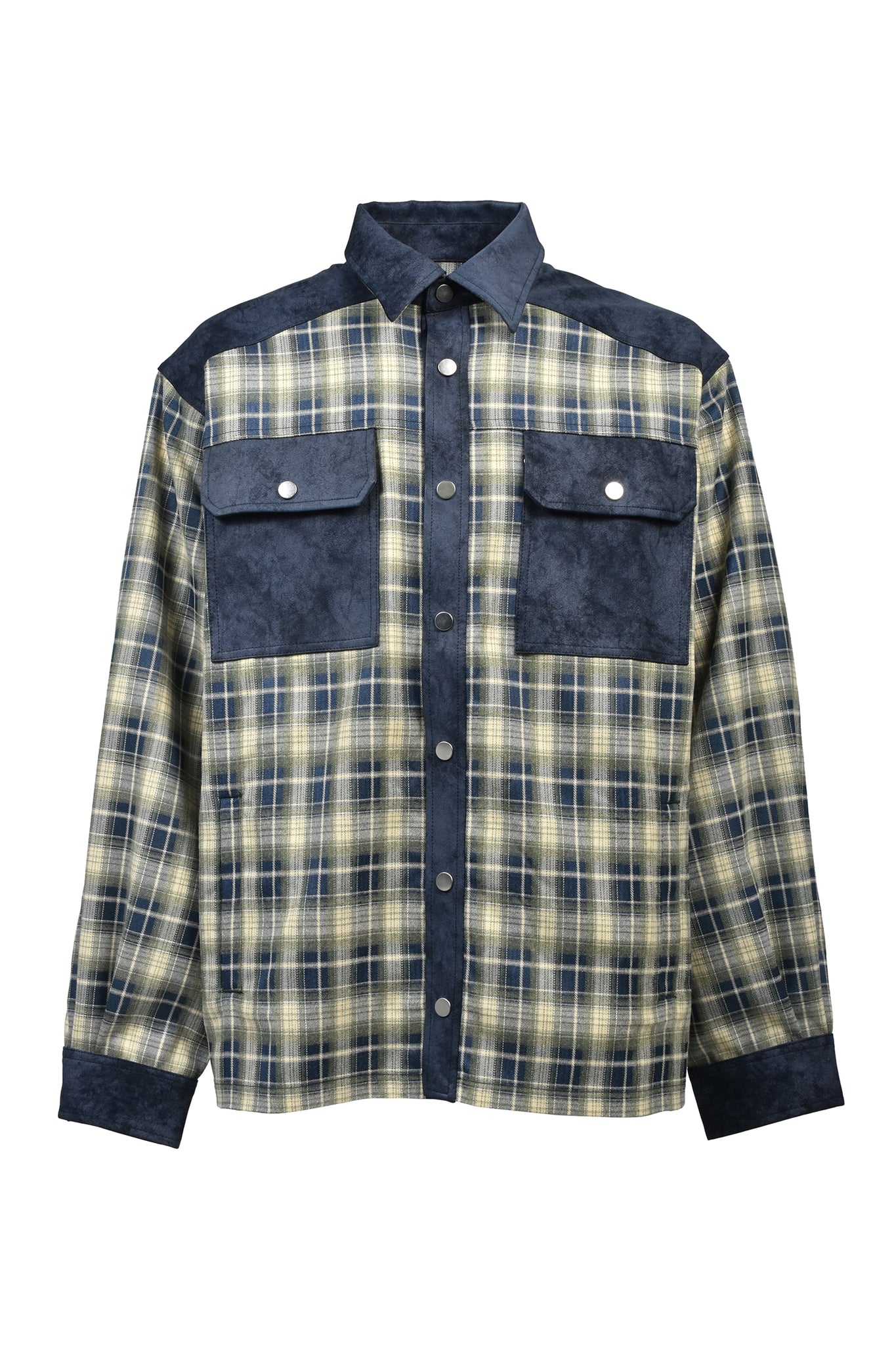 NEW RICH CHECK SHIRT / NAVY ｜BREATH ブレス - BAD HOPプロデュース