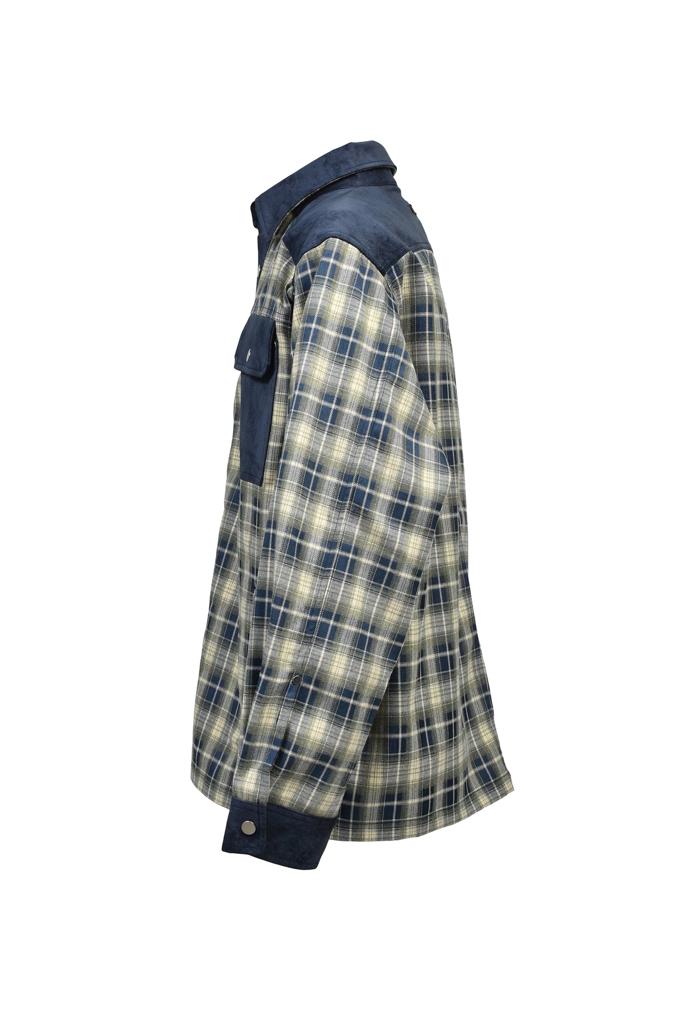 NEW RICH CHECK SHIRT / NAVY ｜BREATH ブレス - BAD HOPプロデュース