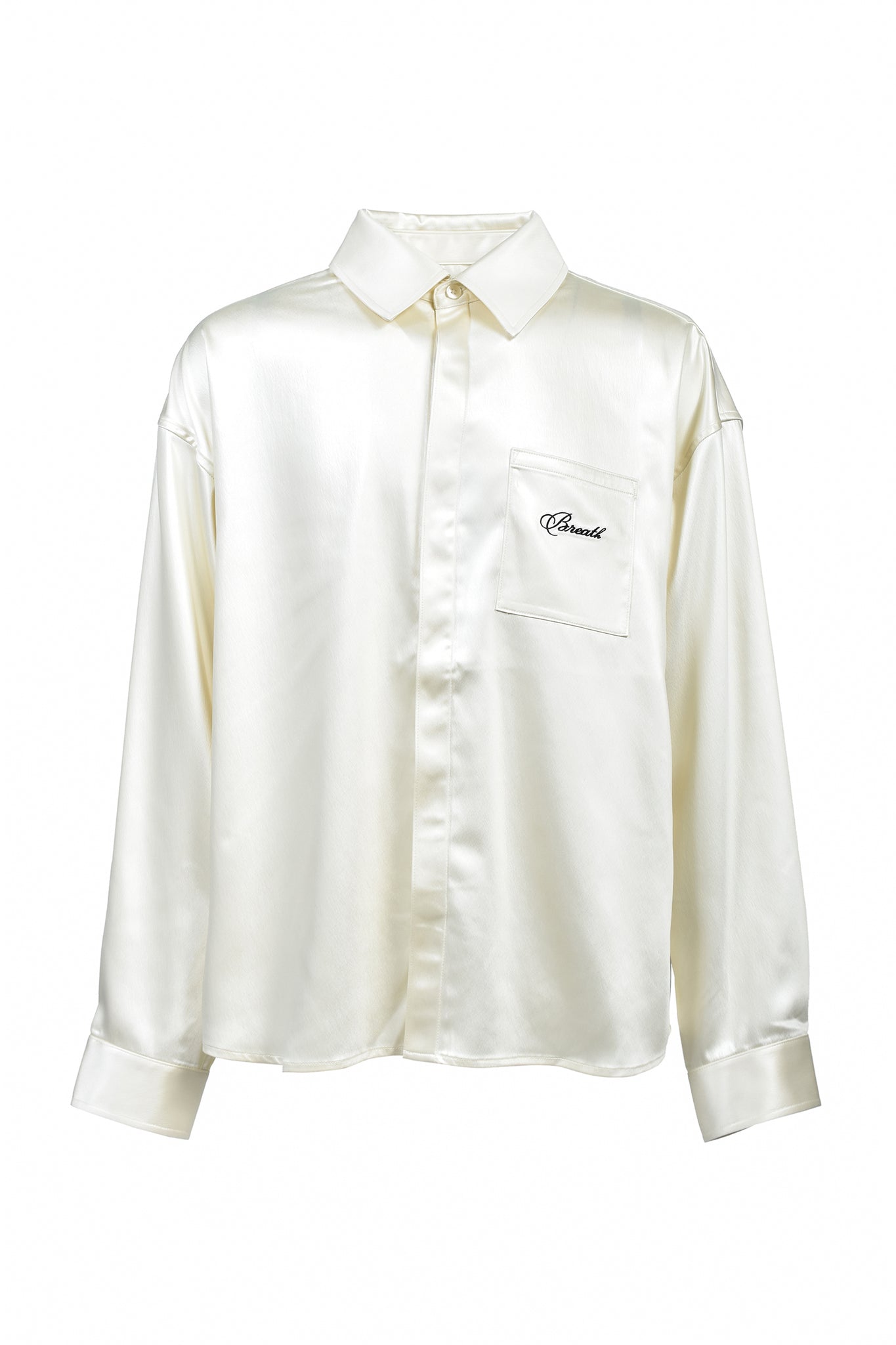 SCRIPT LOGO COATING SHIRT ｜BREATH ブレス - BAD HOPプロデュースの
