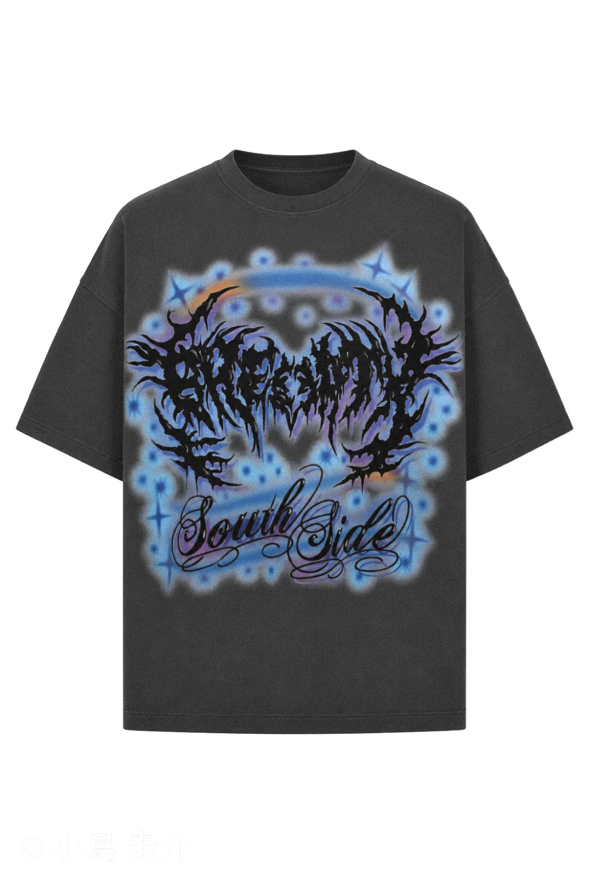 AIRBRUSH TEE / BLACK – BREATH - BAD HOPプロデュースのアパレル