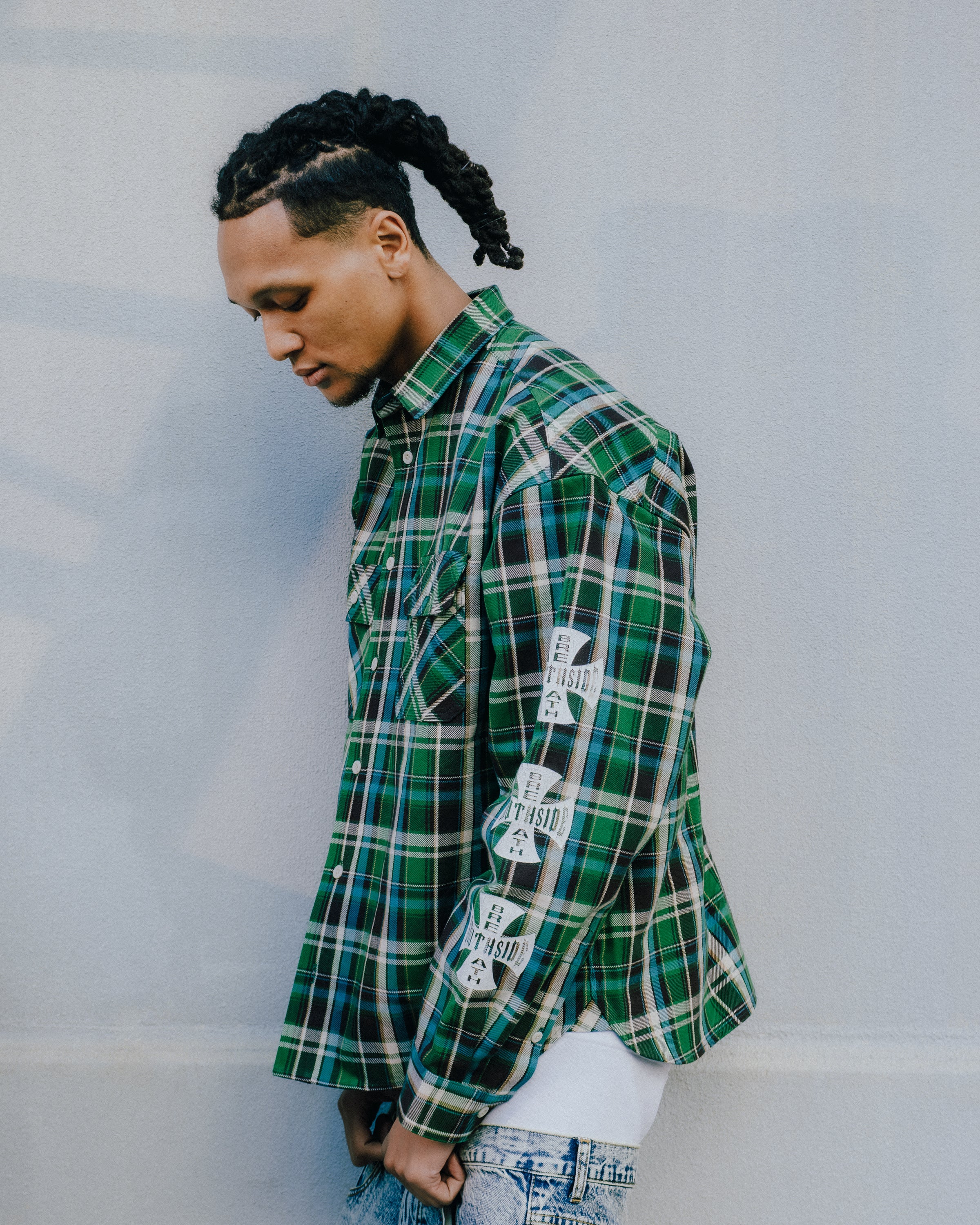 SOUTHSIDE CROSS CHECK SHIRT / FRENCH ｜BREATH ブレス - BAD HOP