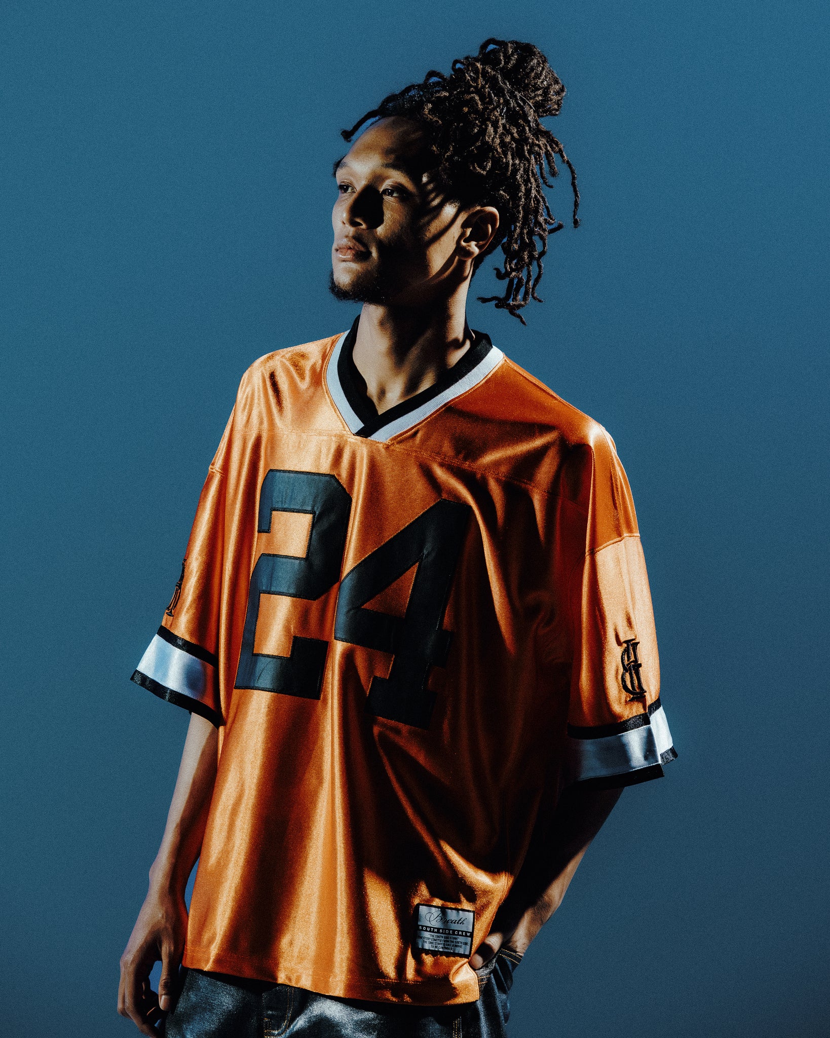 BH LOGO FOOT BALL JERSEY / ORANGE – BREATH - BAD HOPプロデュースの