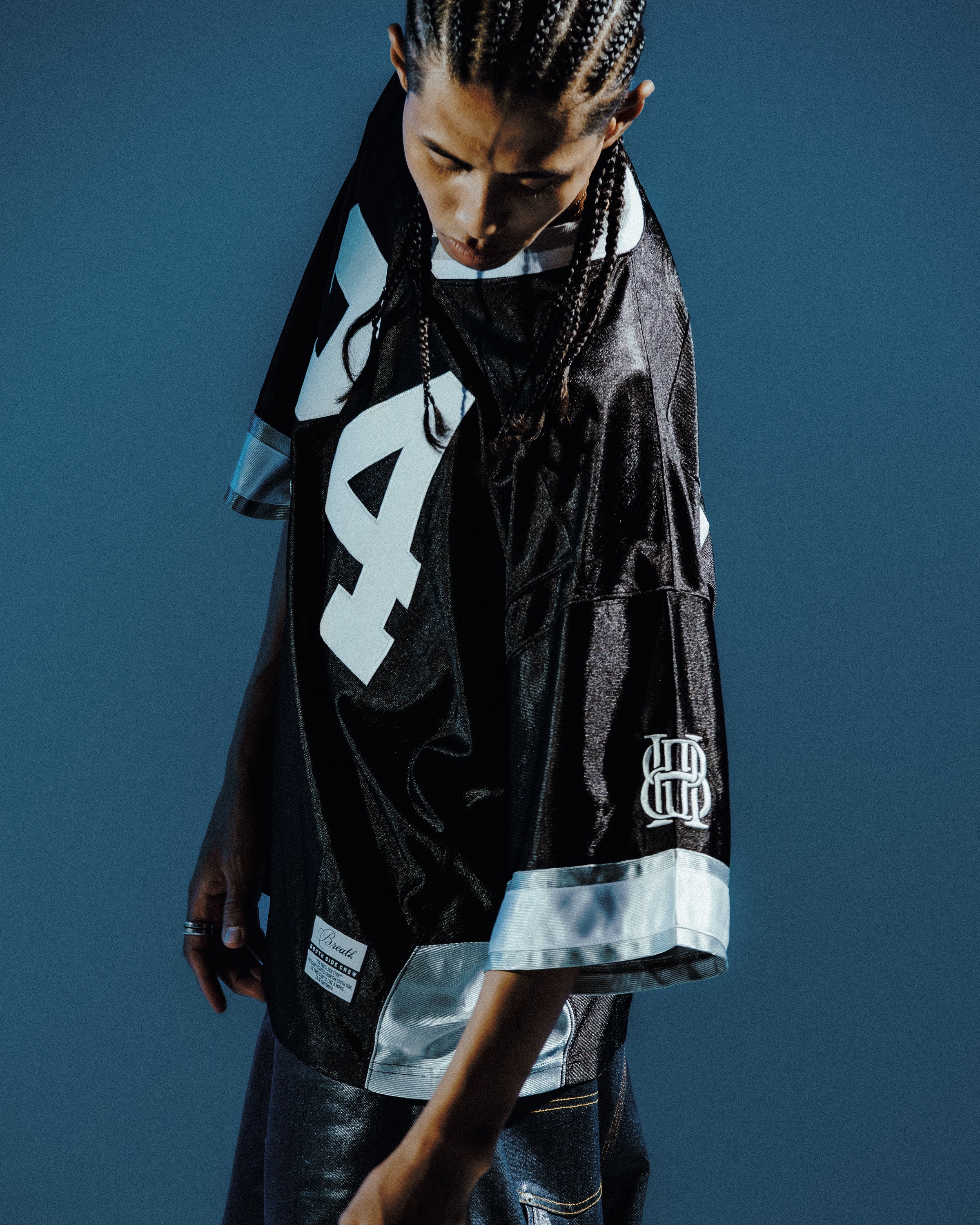 BH LOGO FOOT BALL JERSEY / BLACK – BREATH - BAD HOPプロデュースの