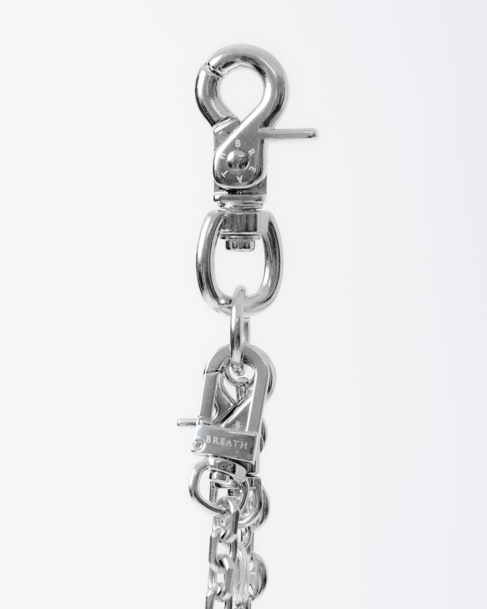 BH TRIPLE WALLET CHAIN / SILVER