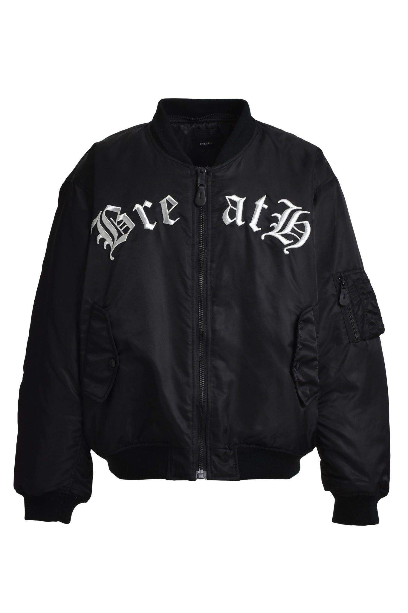 × F.M.C.D 3WAY OLD ENGLISH LOGO BOMBER JACKET / BLACK