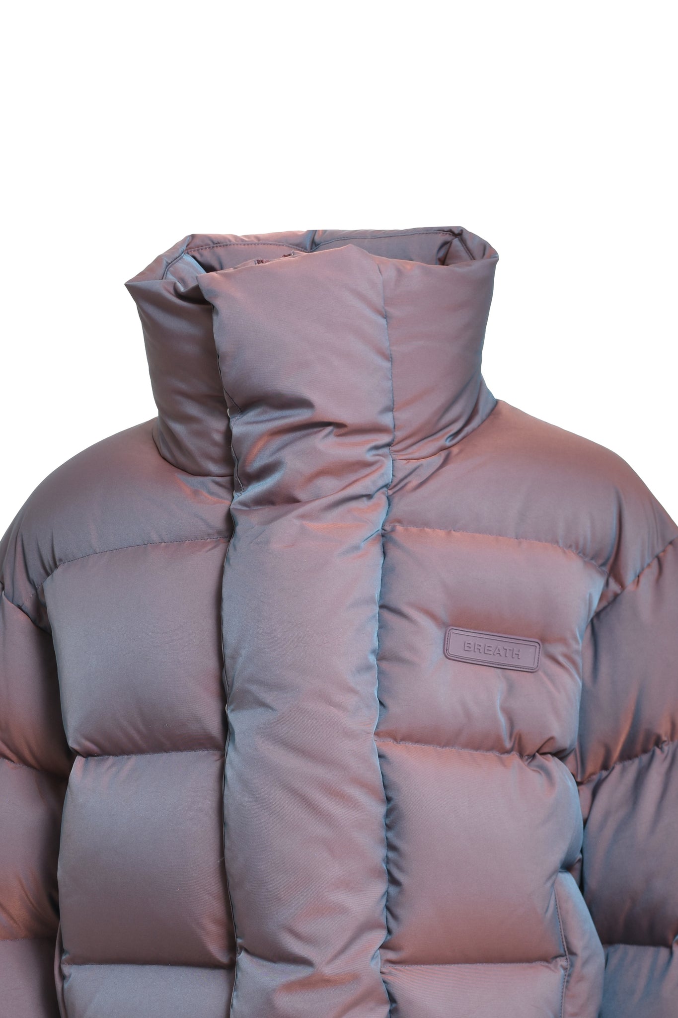 IRIDESCENT DOWN JACKET / F.RED