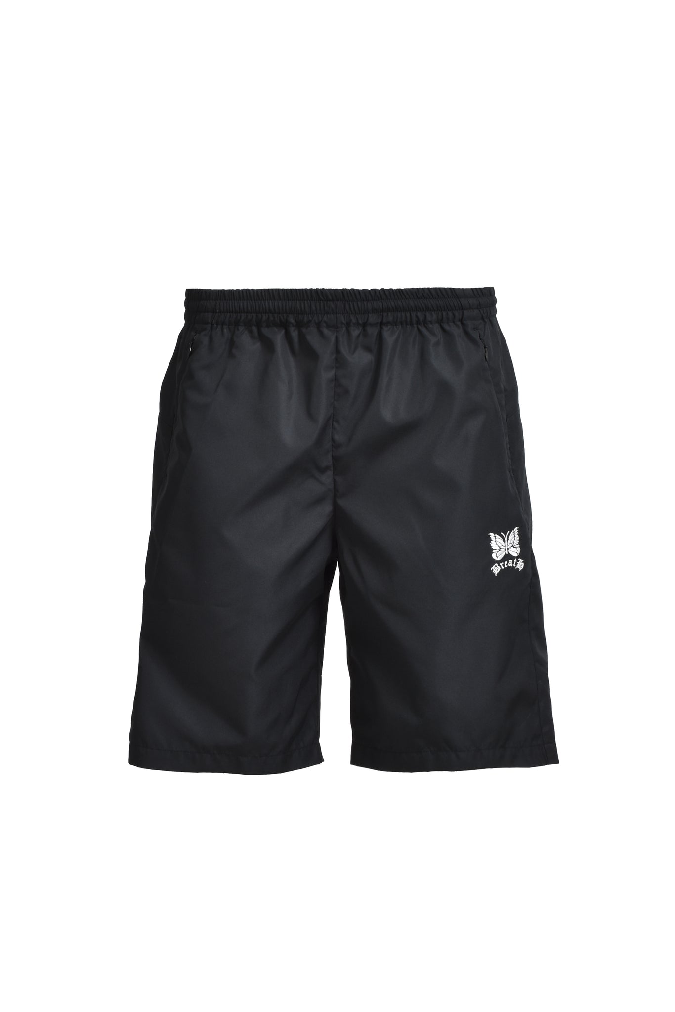 × Needles NYLON BASKETBALL SHORTS / BLACK
