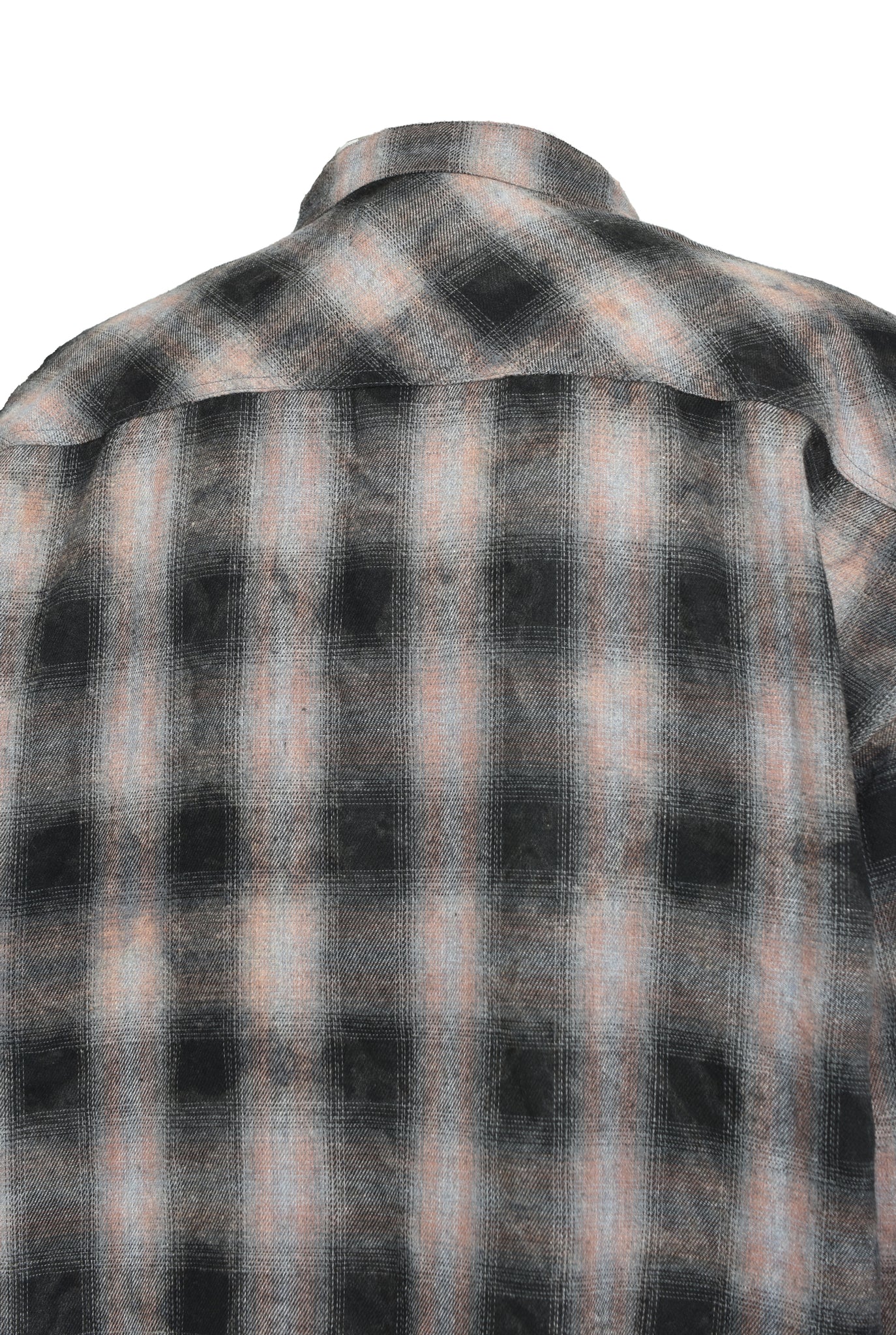 COLLAR LESS SHIRT / RED