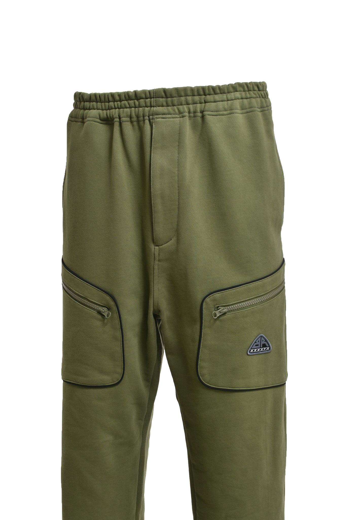 TECH PIPING SWEATPANTS / OLIVE