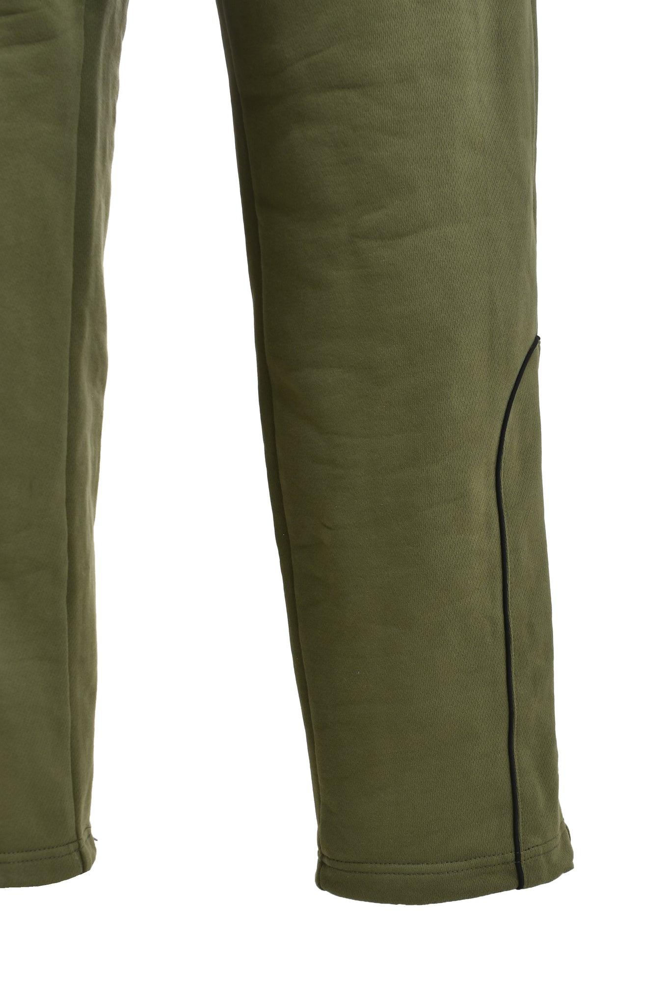 TECH PIPING SWEATPANTS / OLIVE