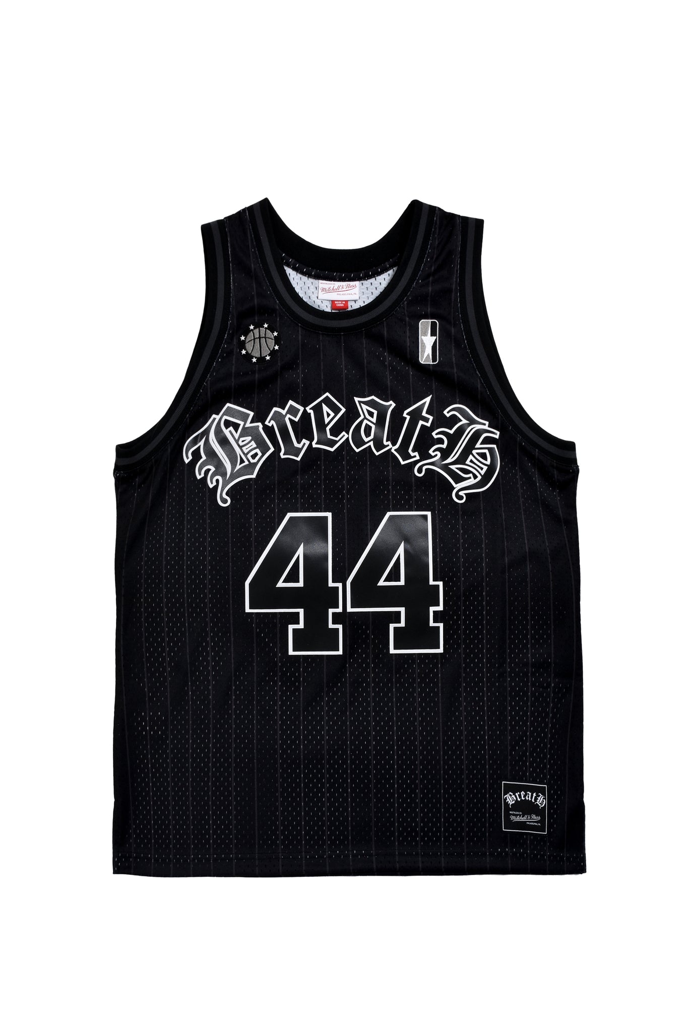 × MITCHELL&NESS BB GAME JERSEY / BLACK